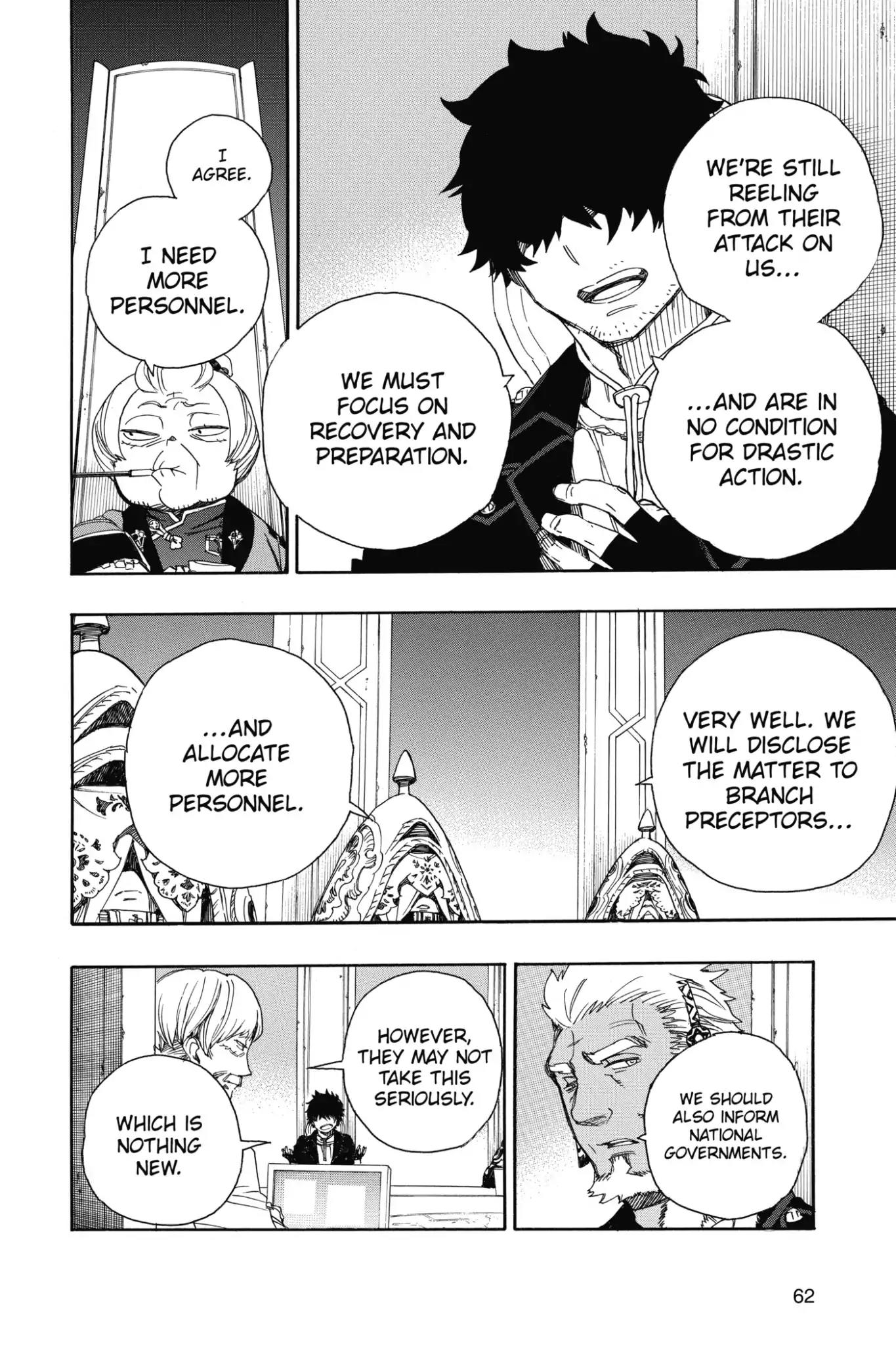 Ao no Exorcist Chapter 69 - Page 20