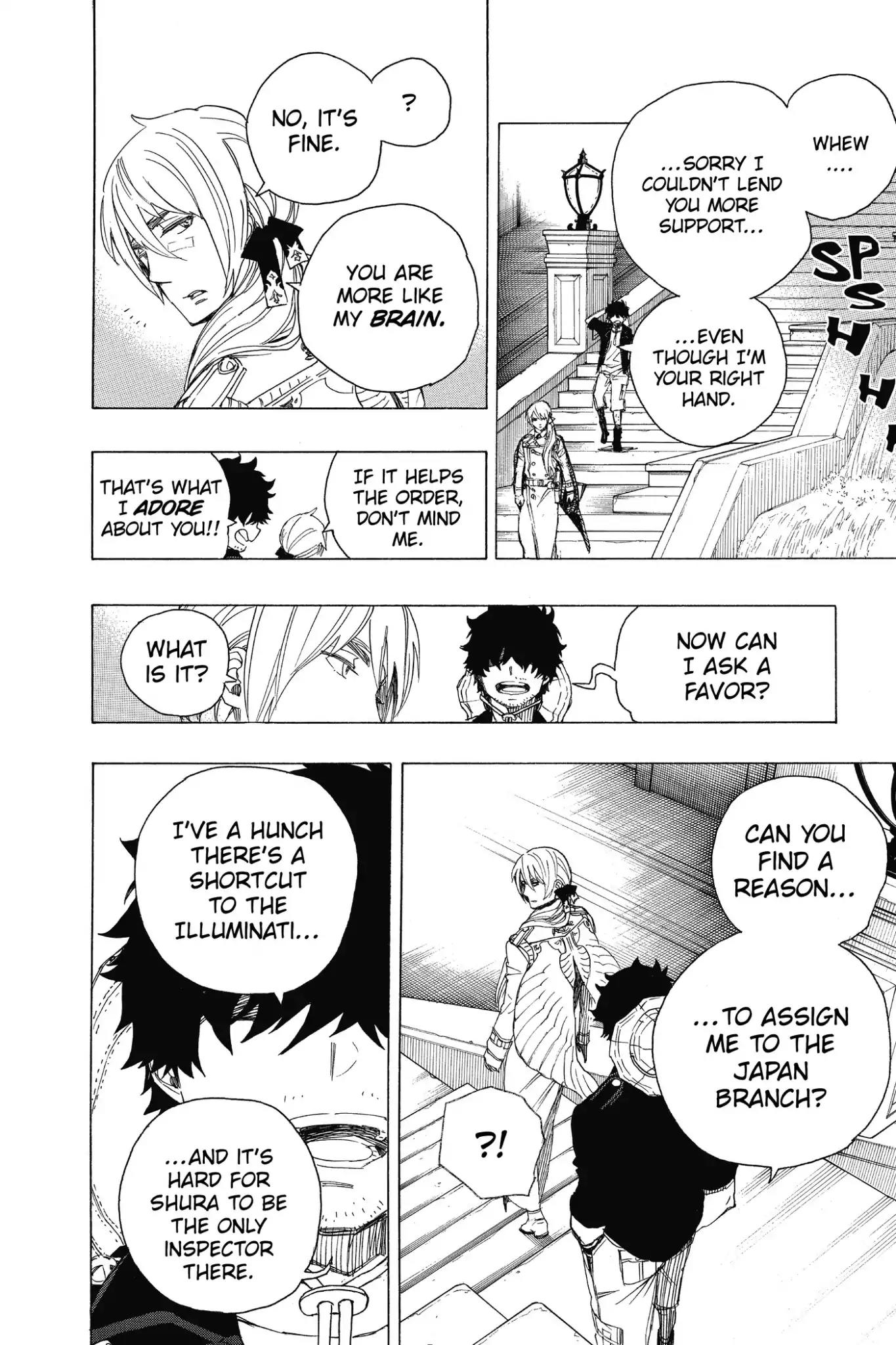 Ao no Exorcist Chapter 69 - Page 22