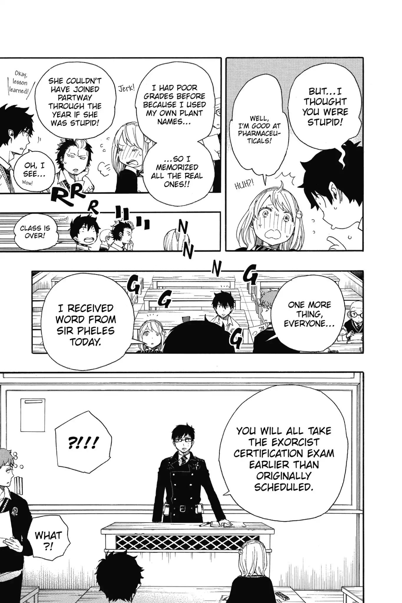 Ao no Exorcist Chapter 69 - Page 25