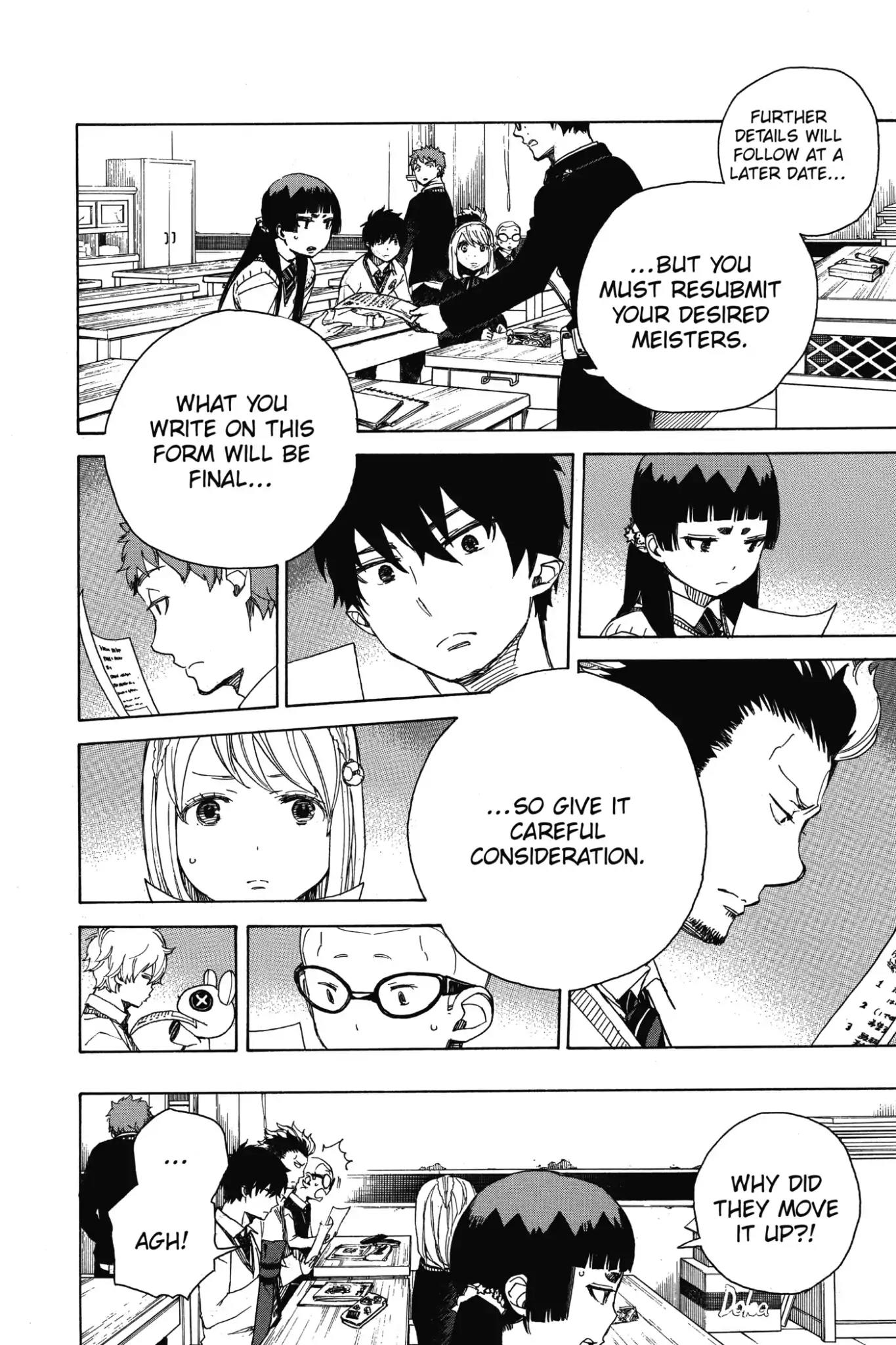 Ao no Exorcist Chapter 69 - Page 26