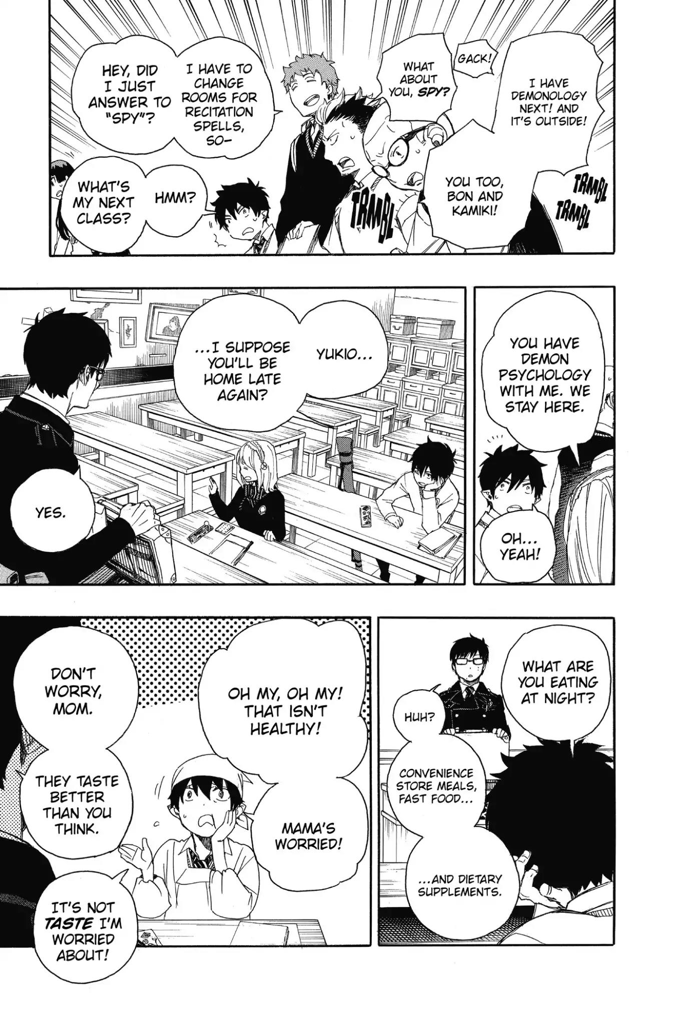Ao no Exorcist Chapter 69 - Page 27