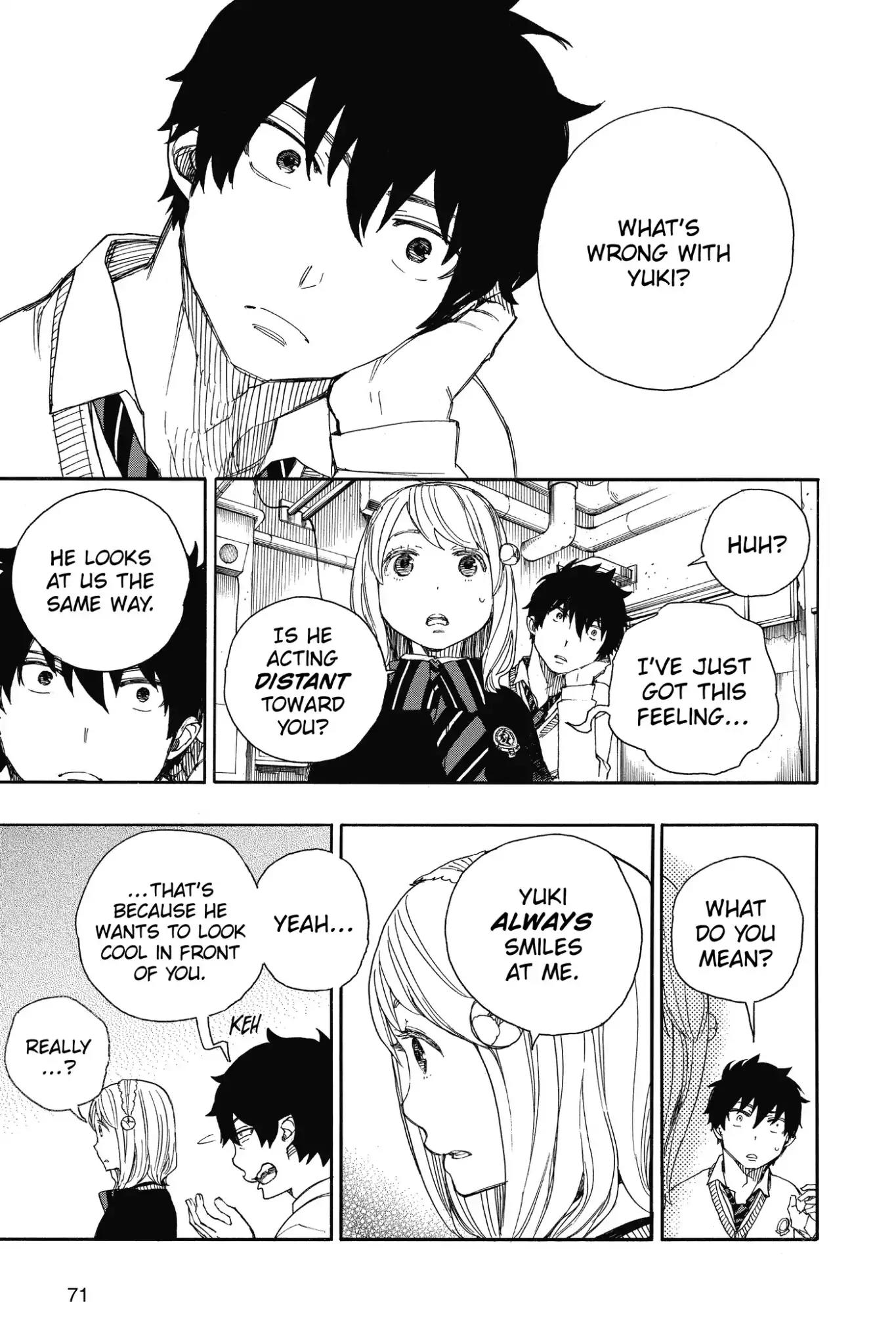 Ao no Exorcist Chapter 69 - Page 29