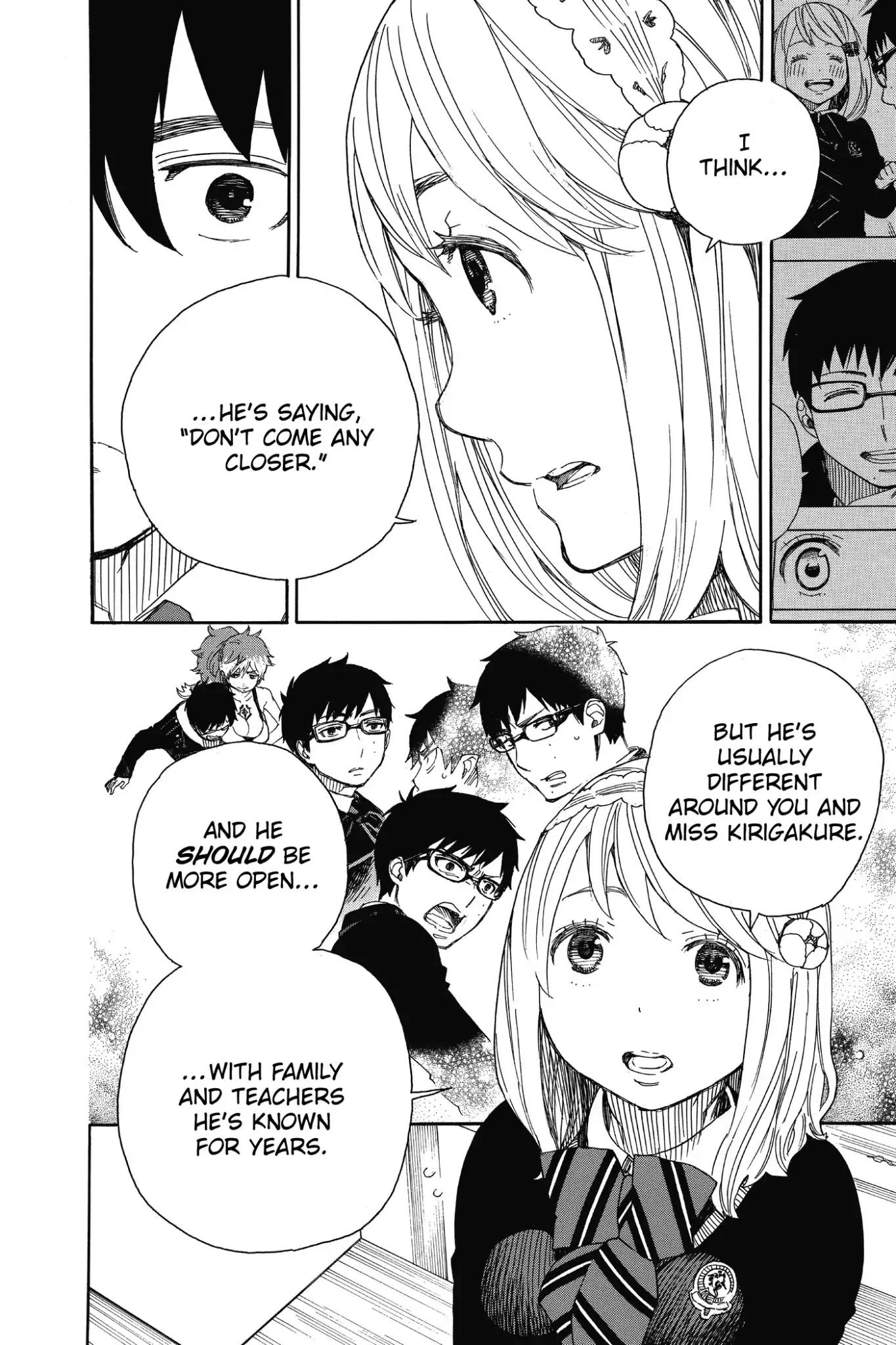 Ao no Exorcist Chapter 69 - Page 30