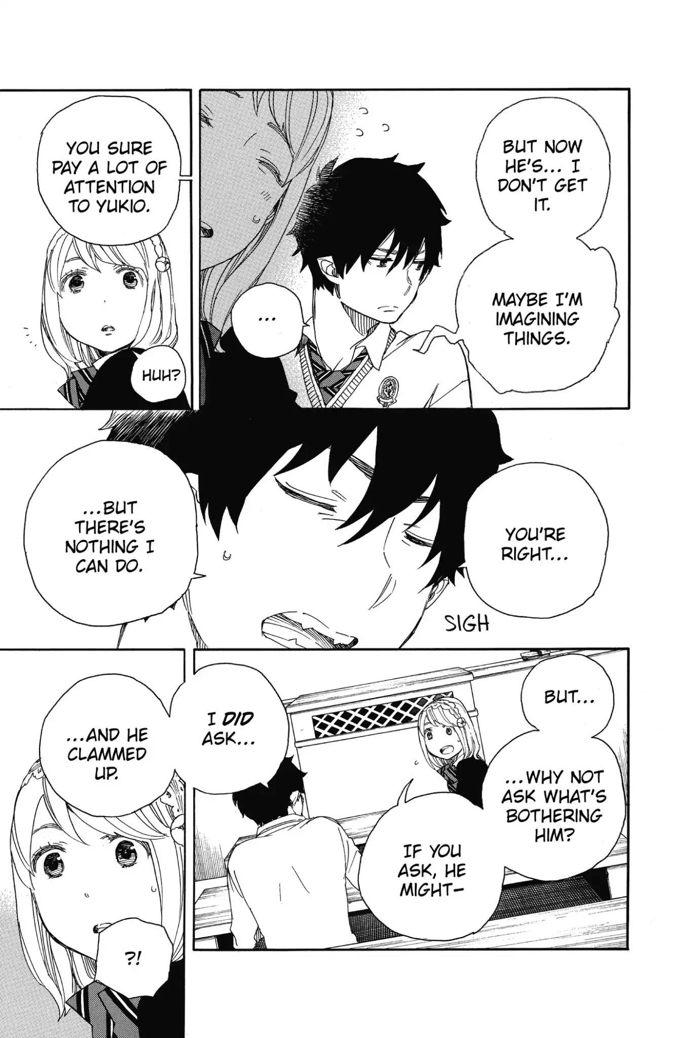 Ao no Exorcist Chapter 69 - Page 31