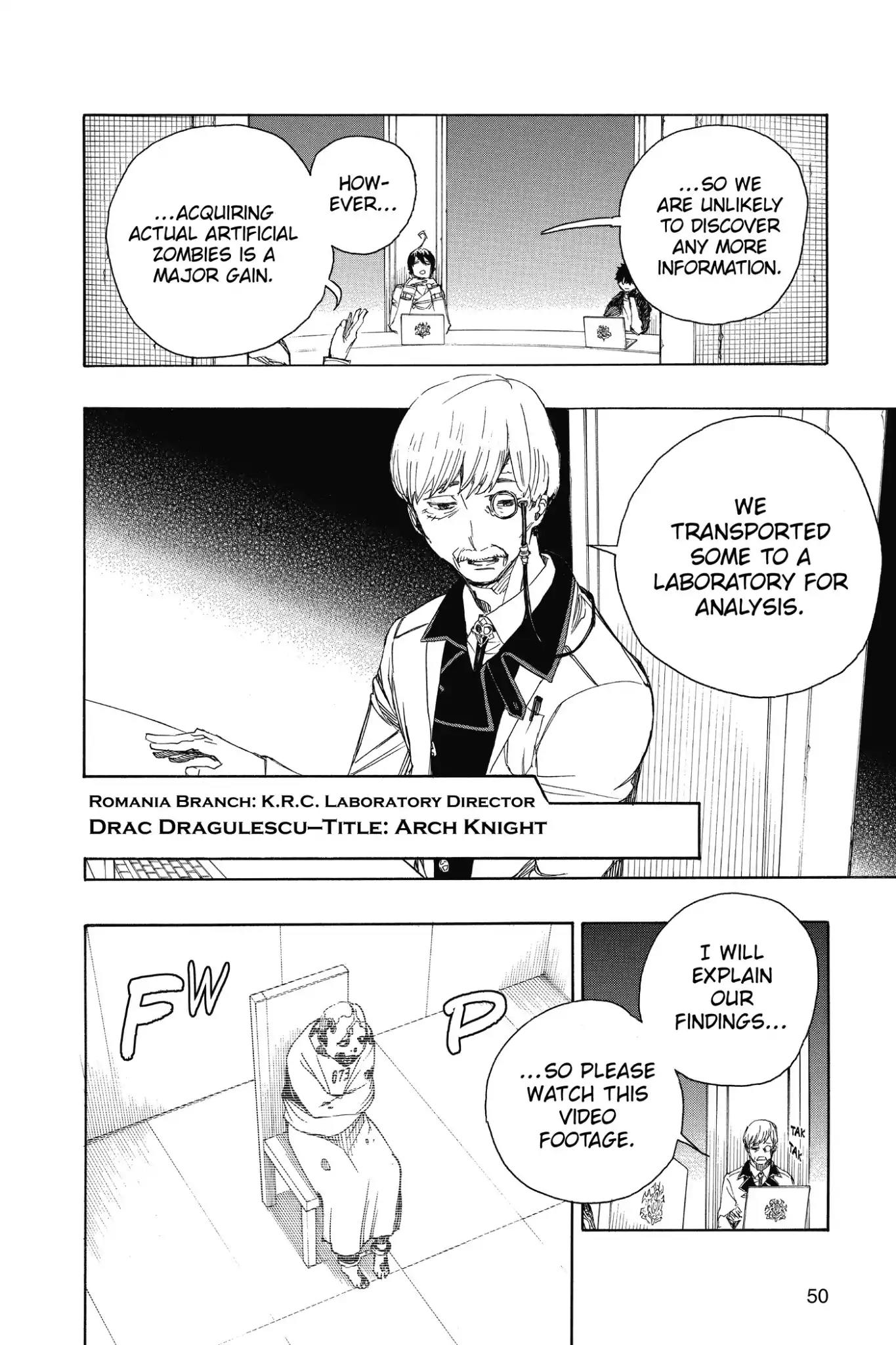 Ao no Exorcist Chapter 69 - Page 8
