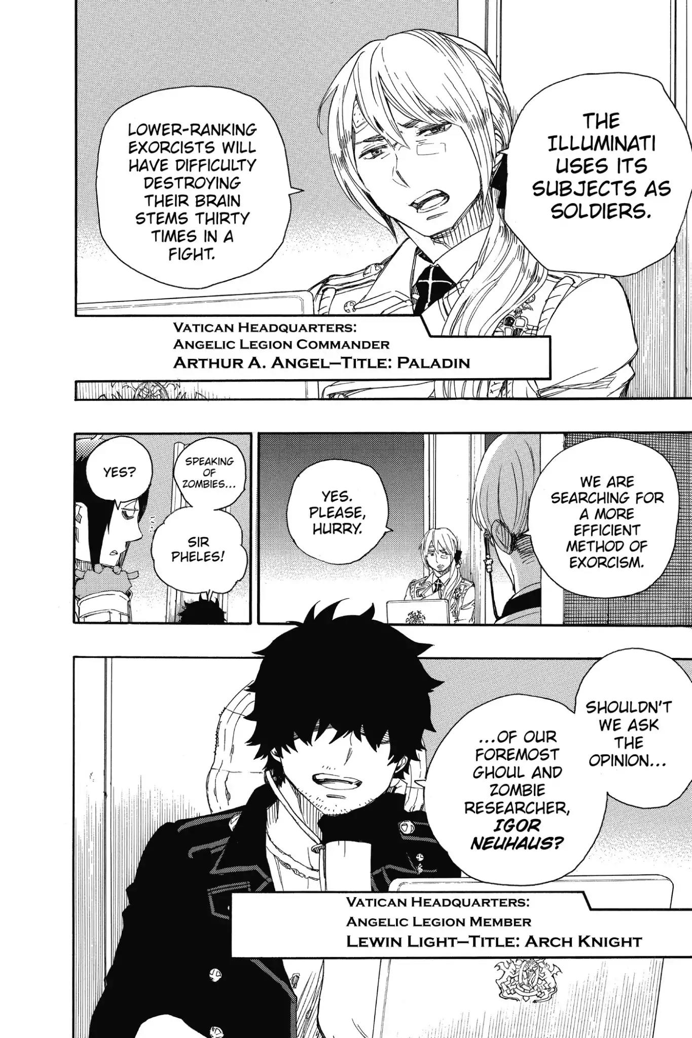 Ao no Exorcist Chapter 69 - Page 10