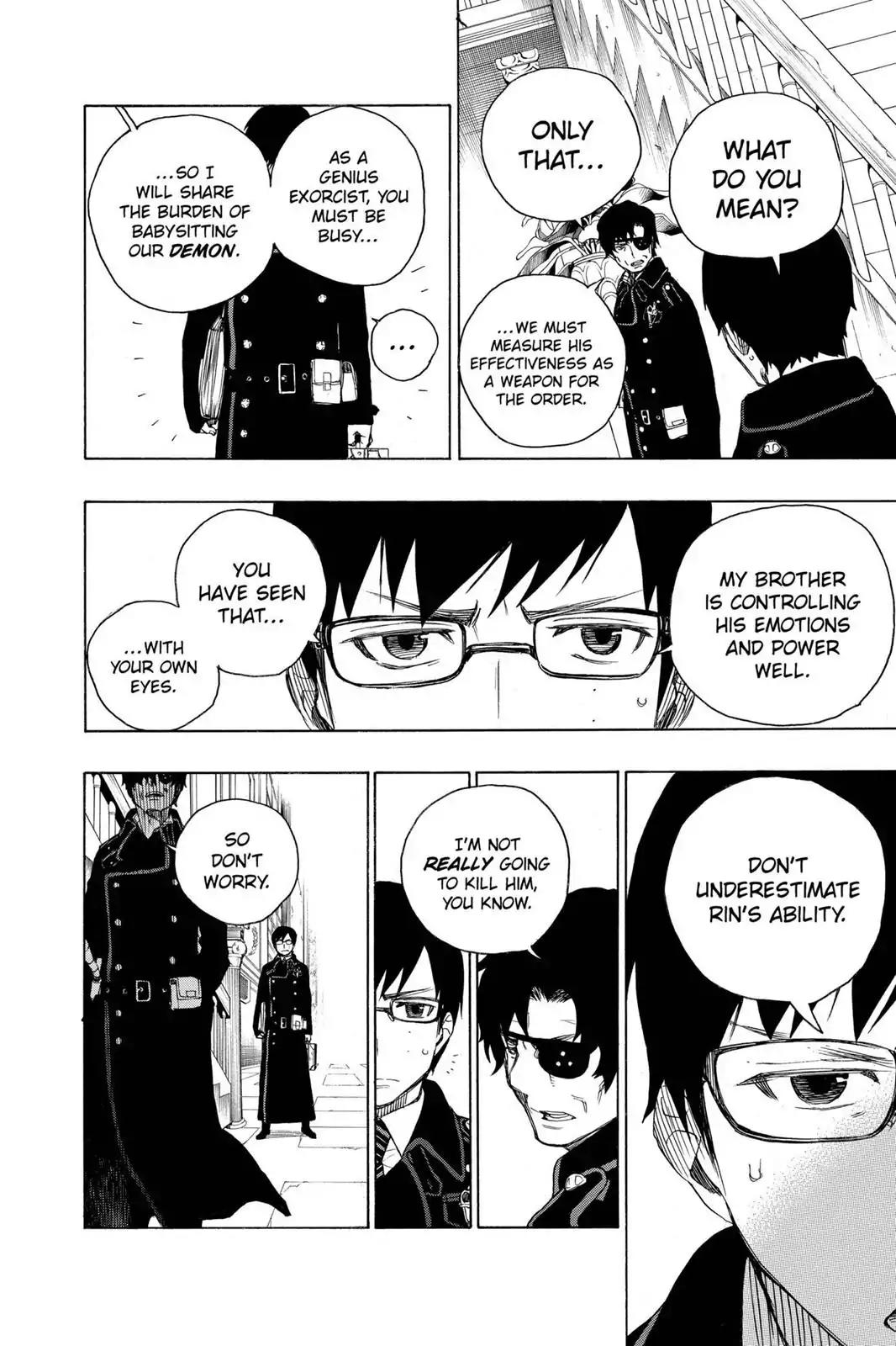 Ao no Exorcist Chapter 7 - Page 12
