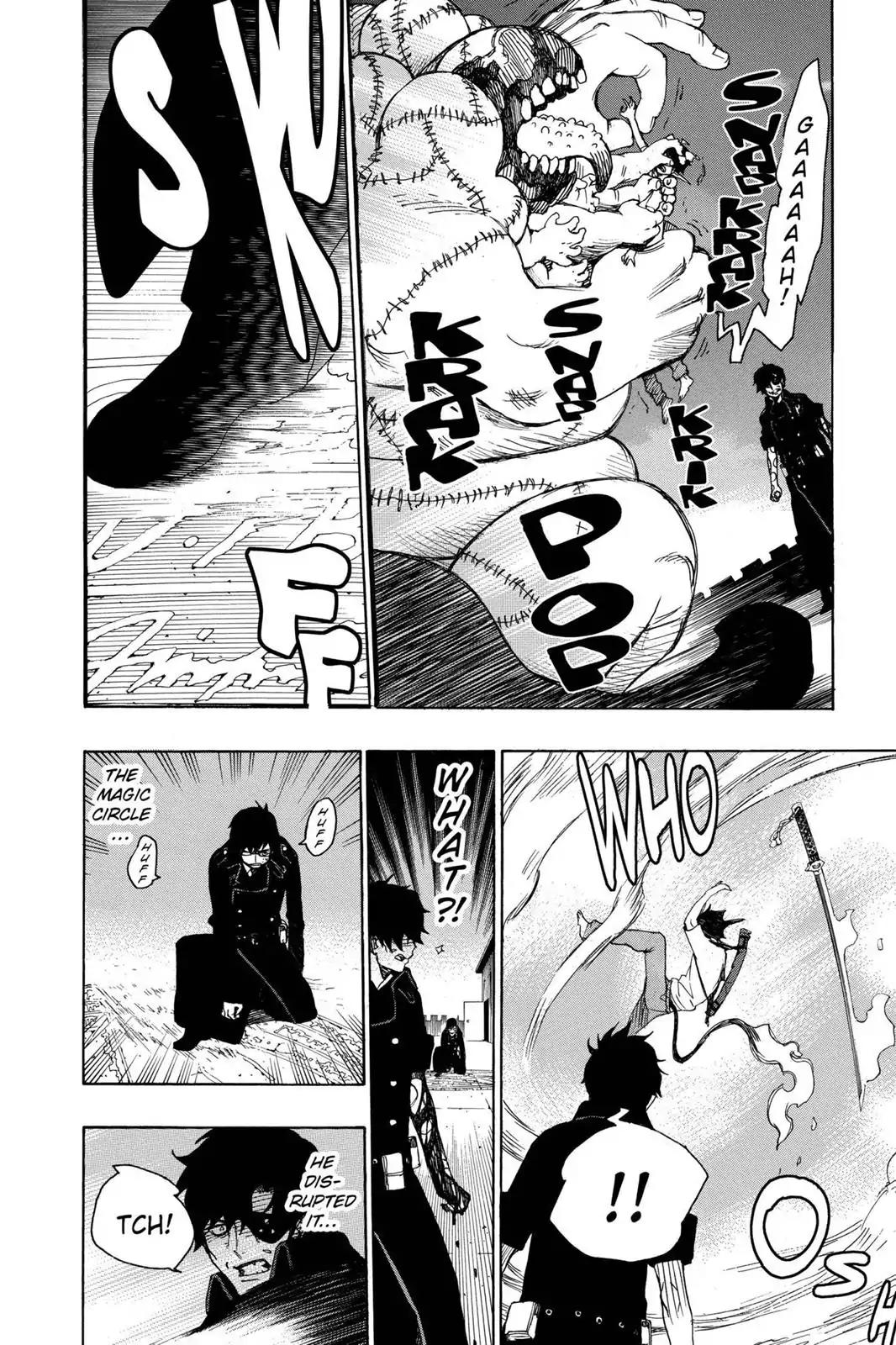 Ao no Exorcist Chapter 7 - Page 32
