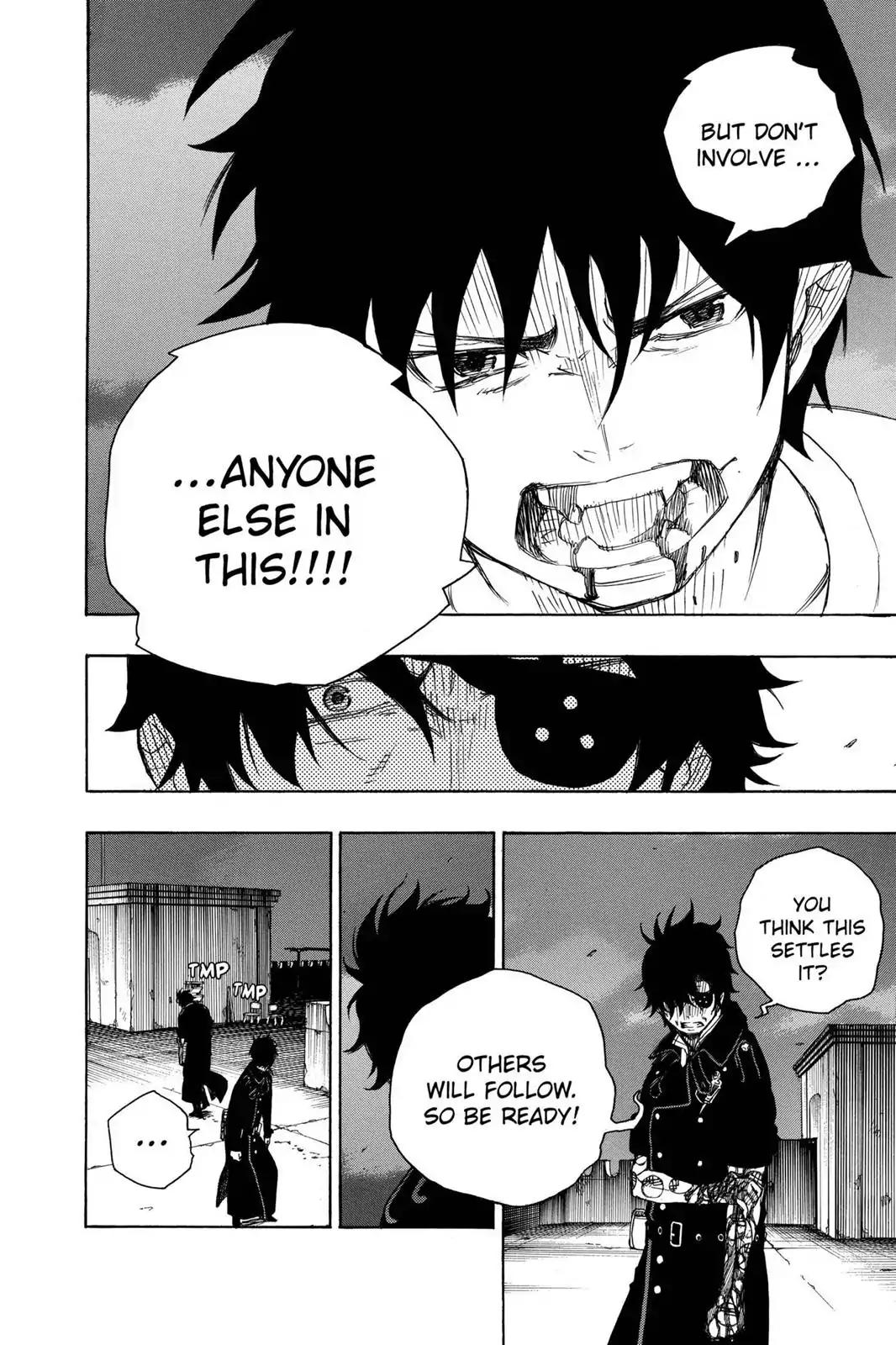 Ao no Exorcist Chapter 7 - Page 38