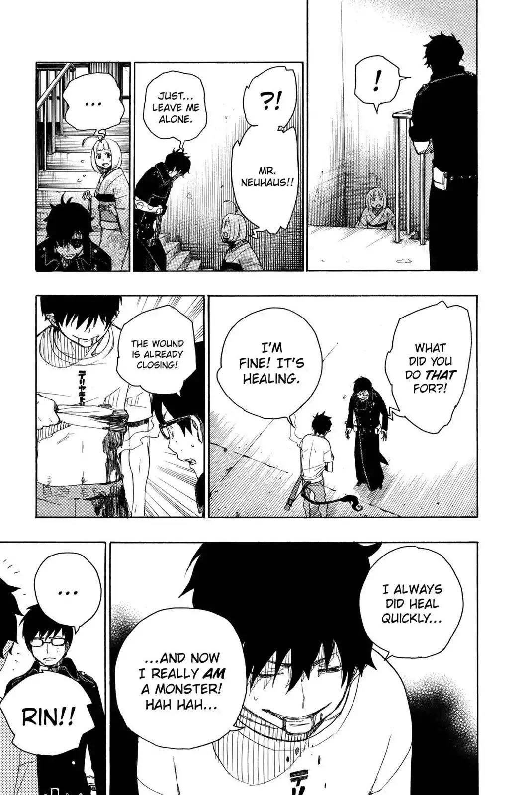 Ao no Exorcist Chapter 7 - Page 39