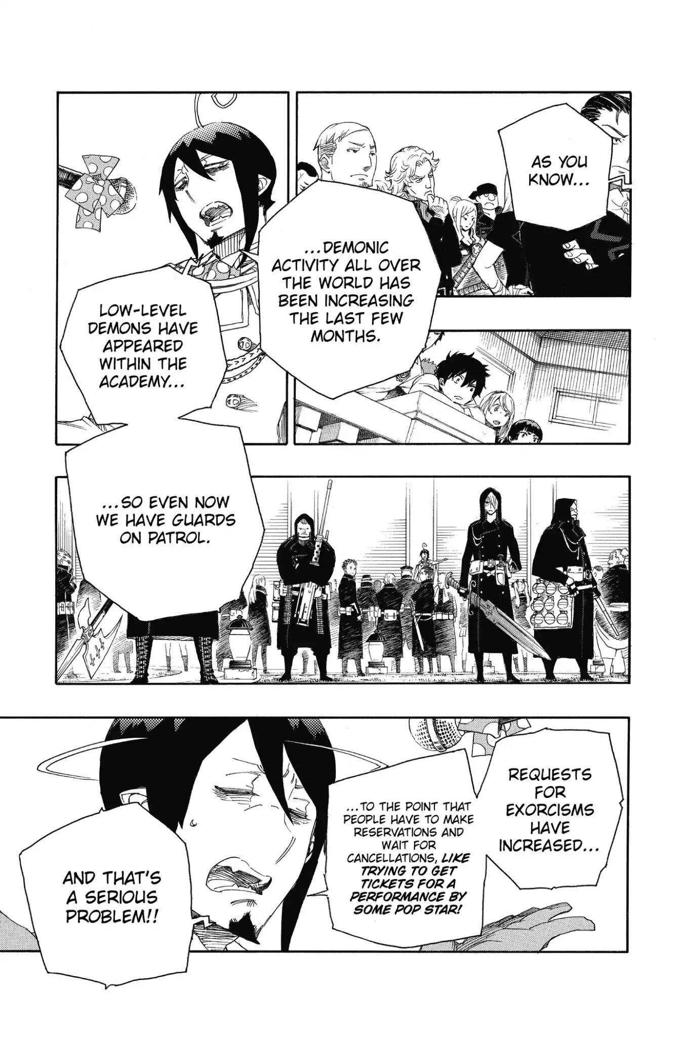 Ao no Exorcist Chapter 70 - Page 11