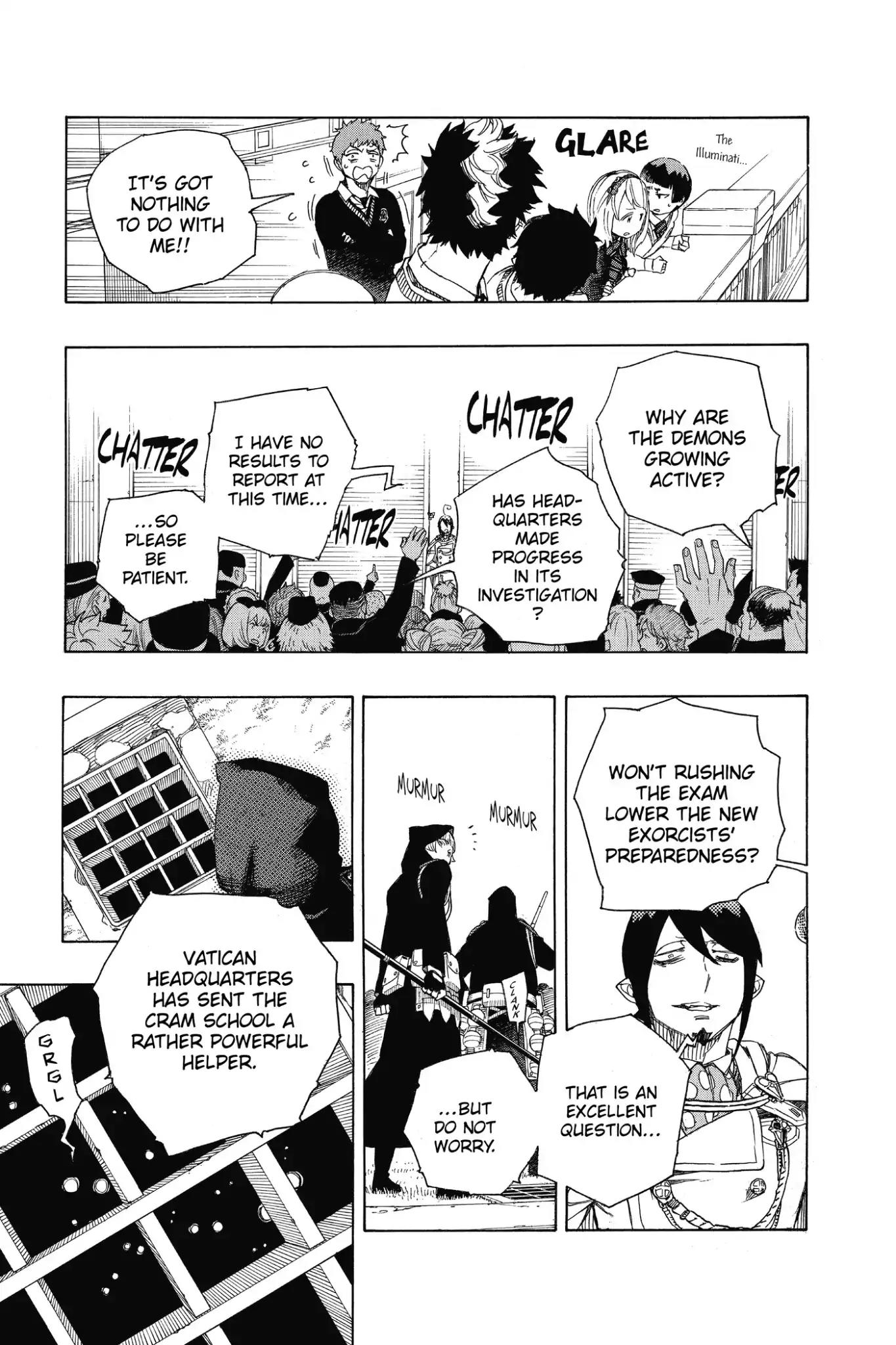 Ao no Exorcist Chapter 70 - Page 13