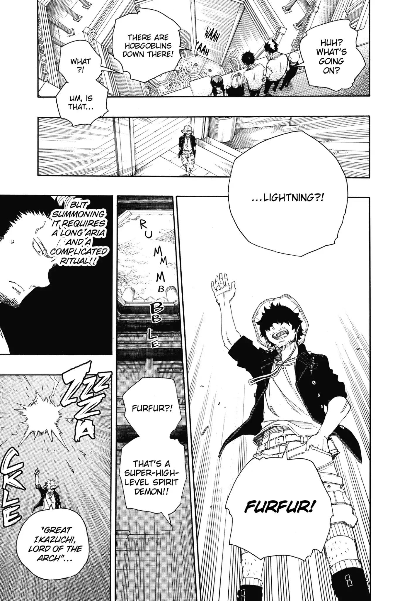 Ao no Exorcist Chapter 70 - Page 15