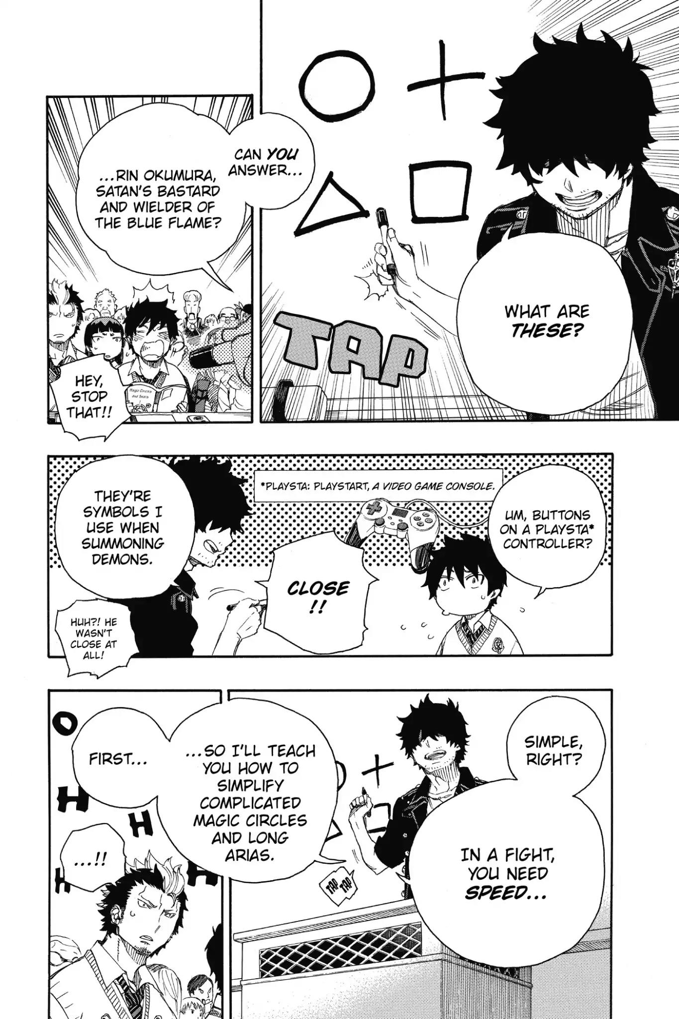 Ao no Exorcist Chapter 70 - Page 19