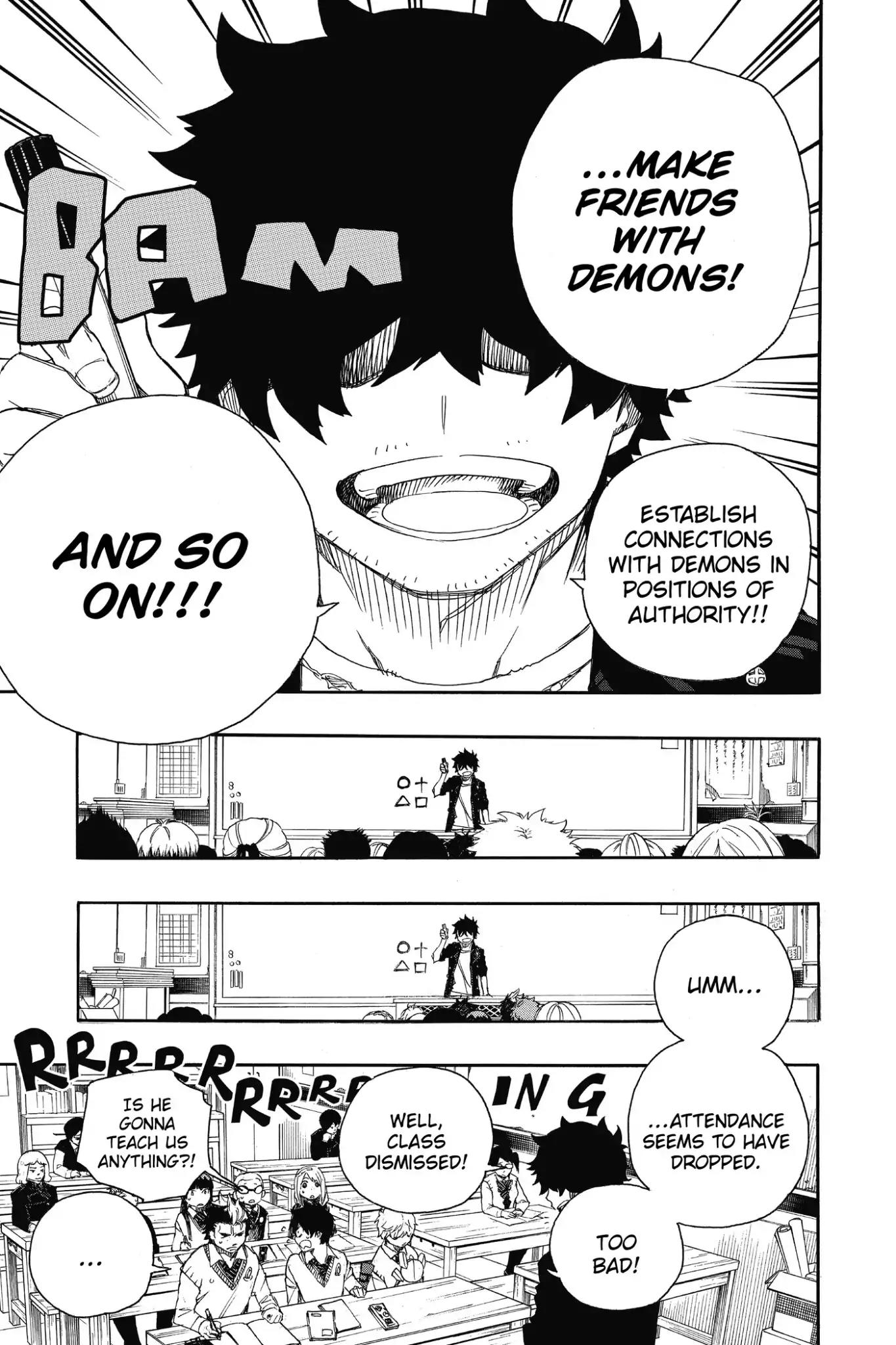 Ao no Exorcist Chapter 70 - Page 20