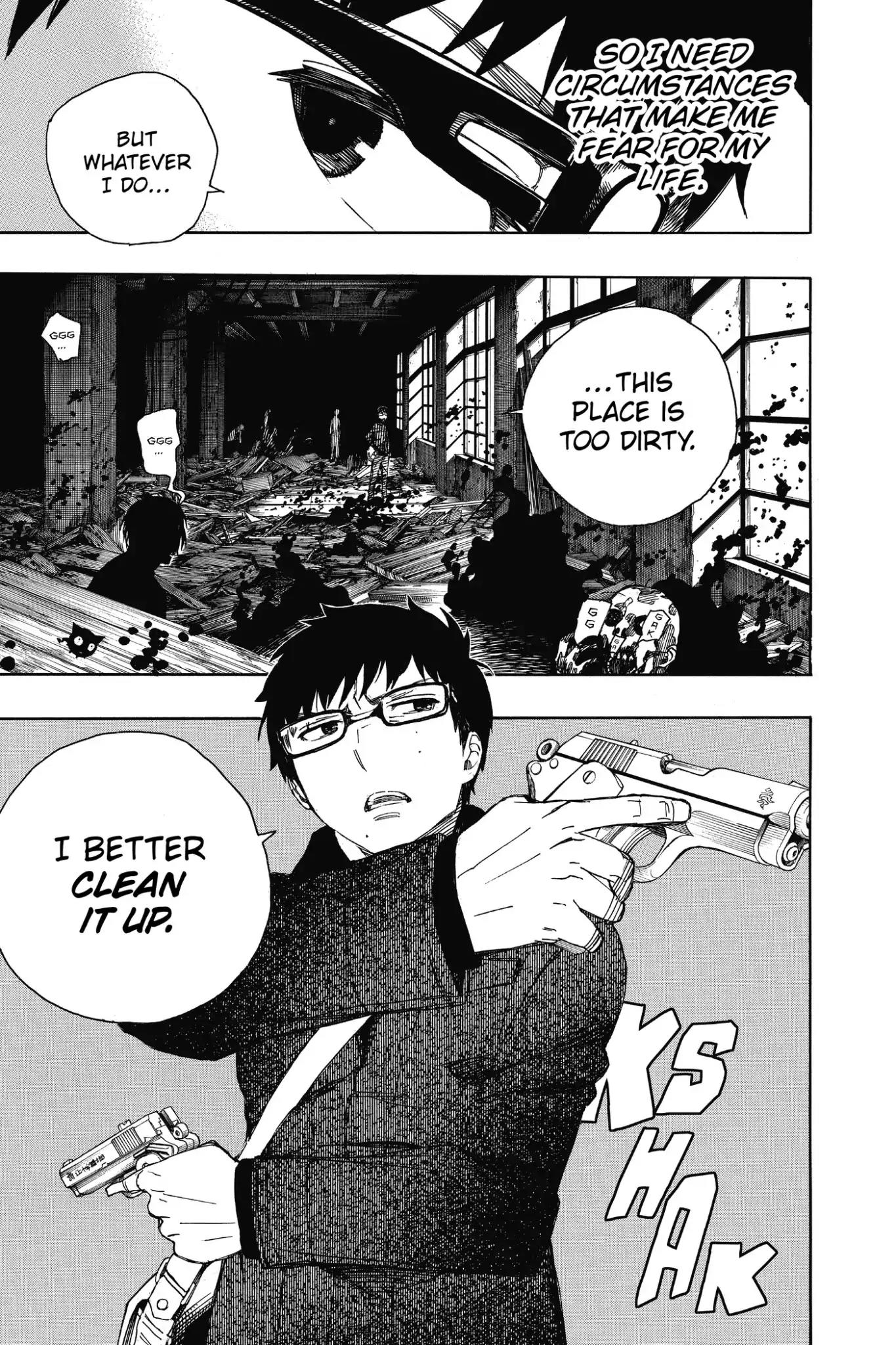 Ao no Exorcist Chapter 70 - Page 3
