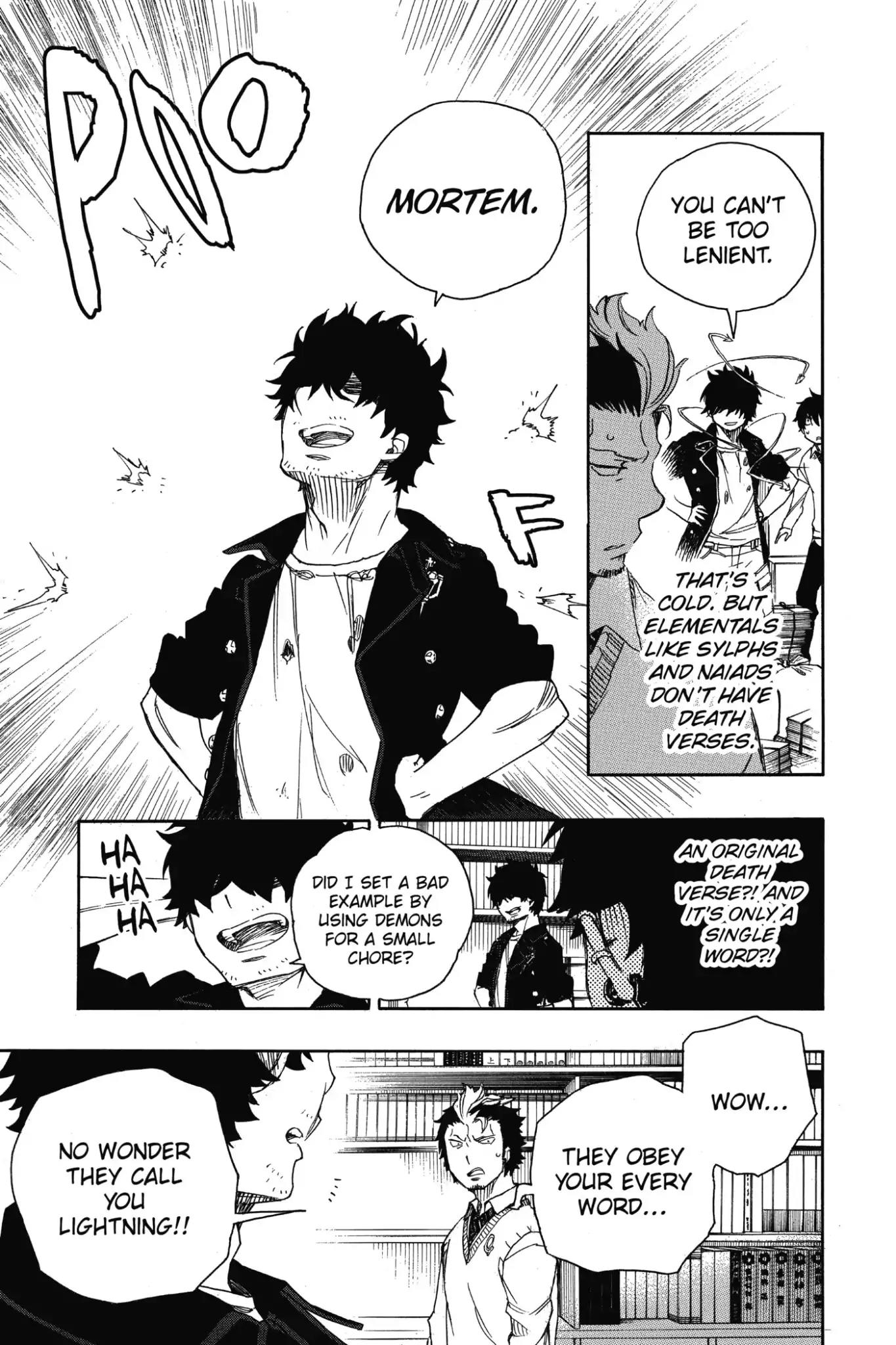 Ao no Exorcist Chapter 70 - Page 26