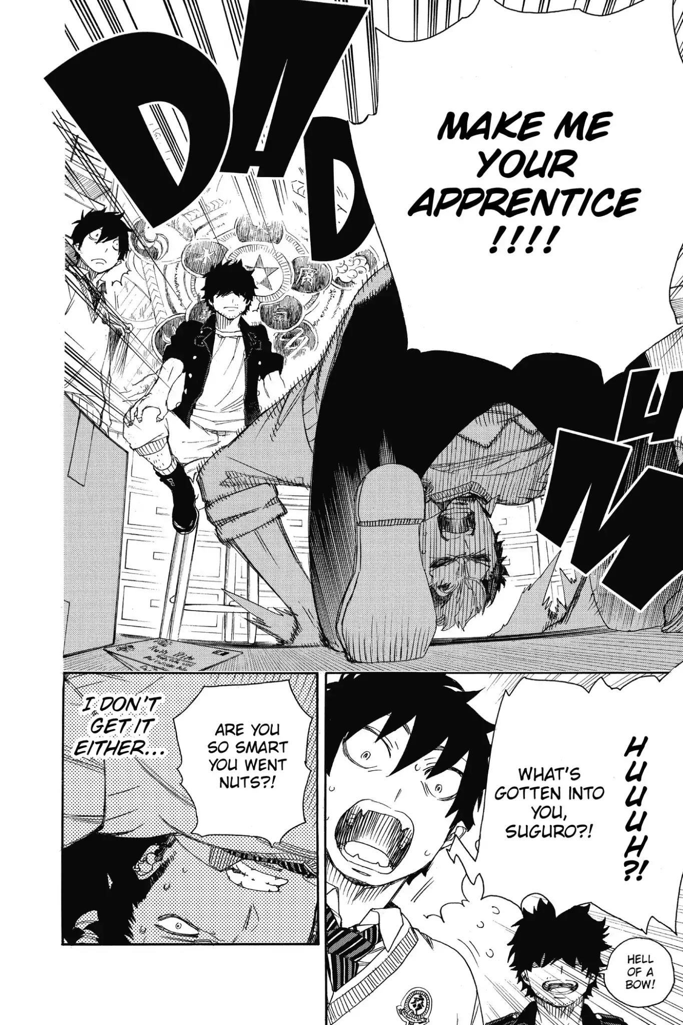 Ao no Exorcist Chapter 70 - Page 33