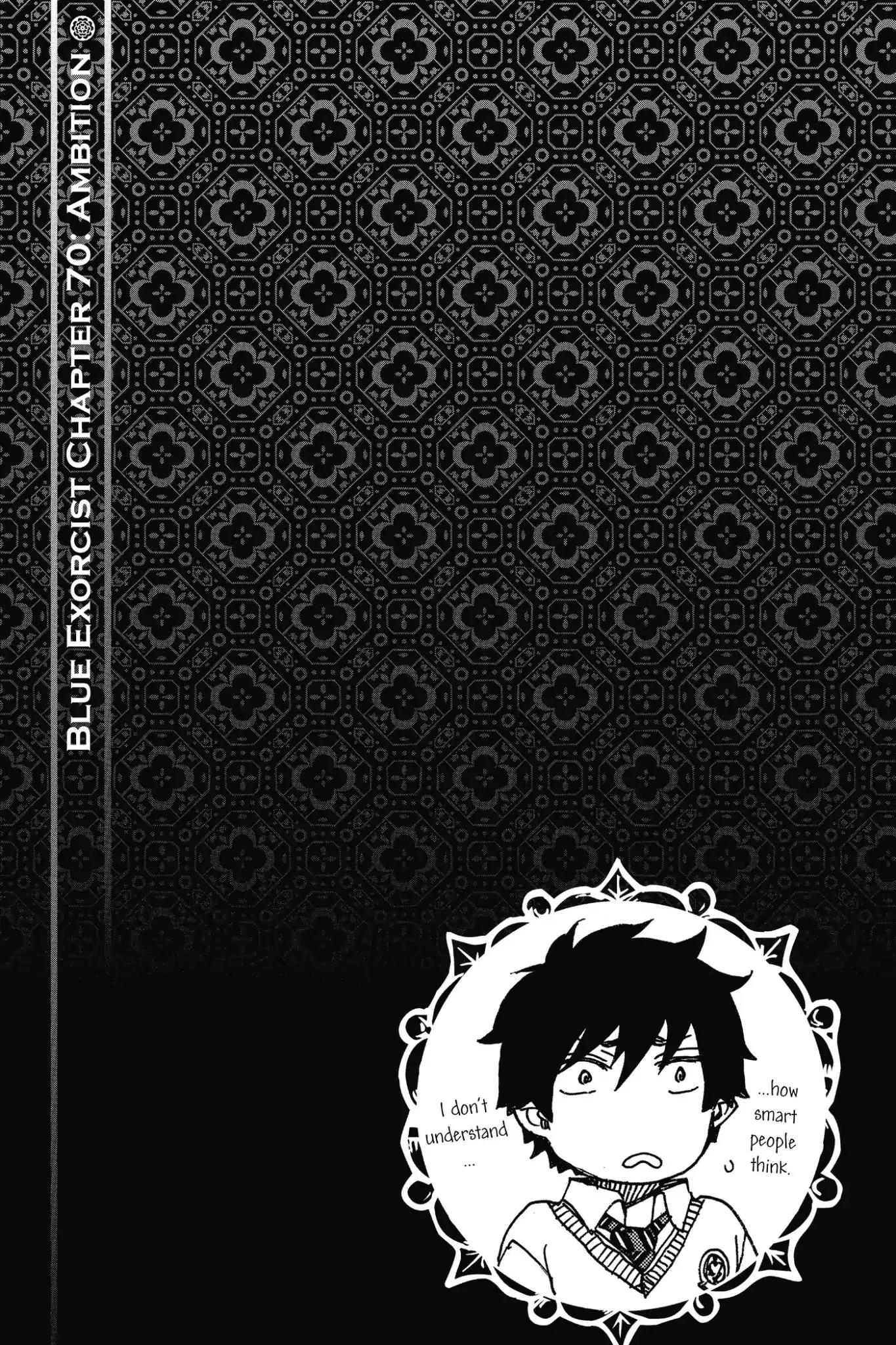 Ao no Exorcist Chapter 70 - Page 35