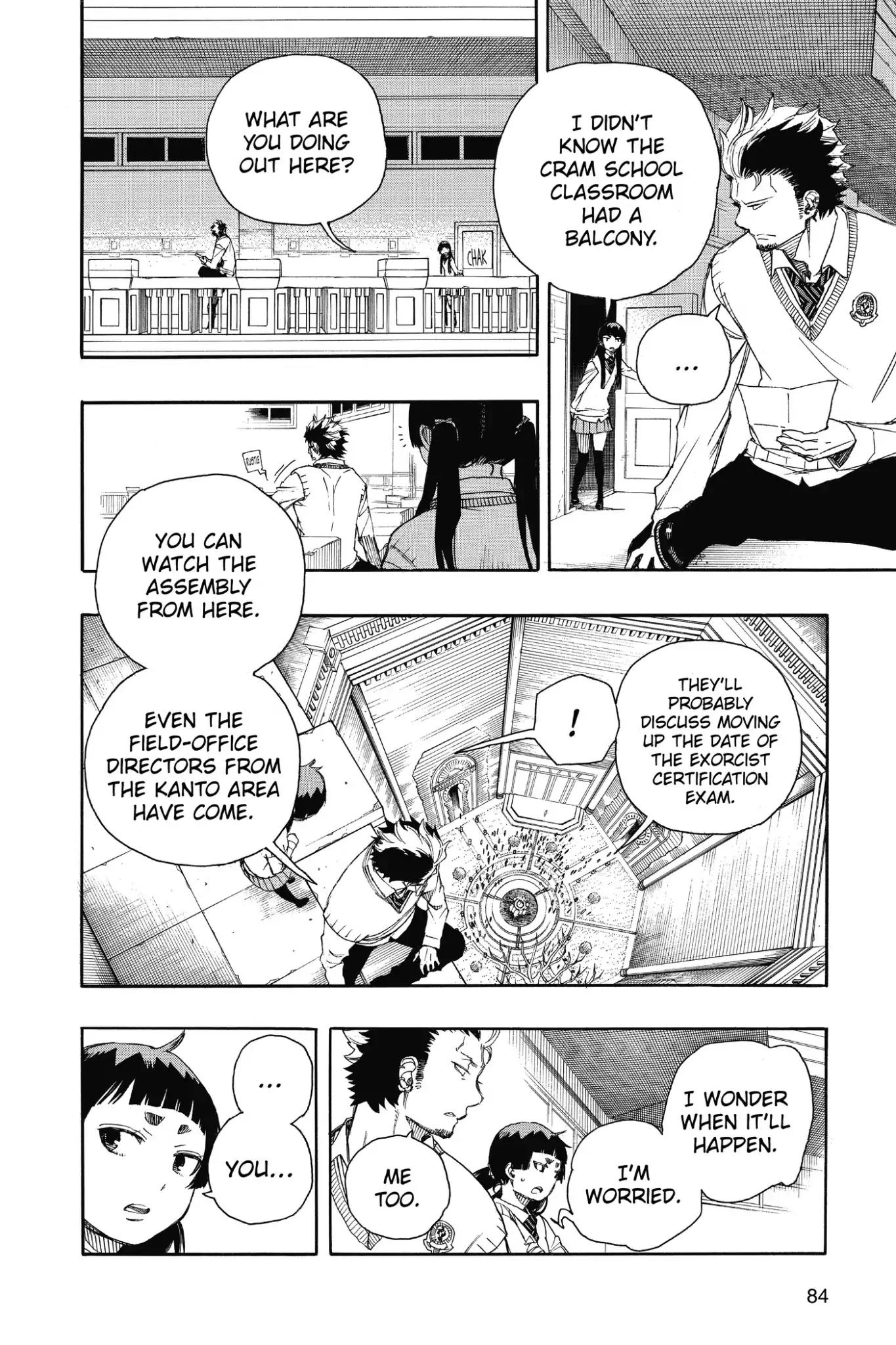 Ao no Exorcist Chapter 70 - Page 6