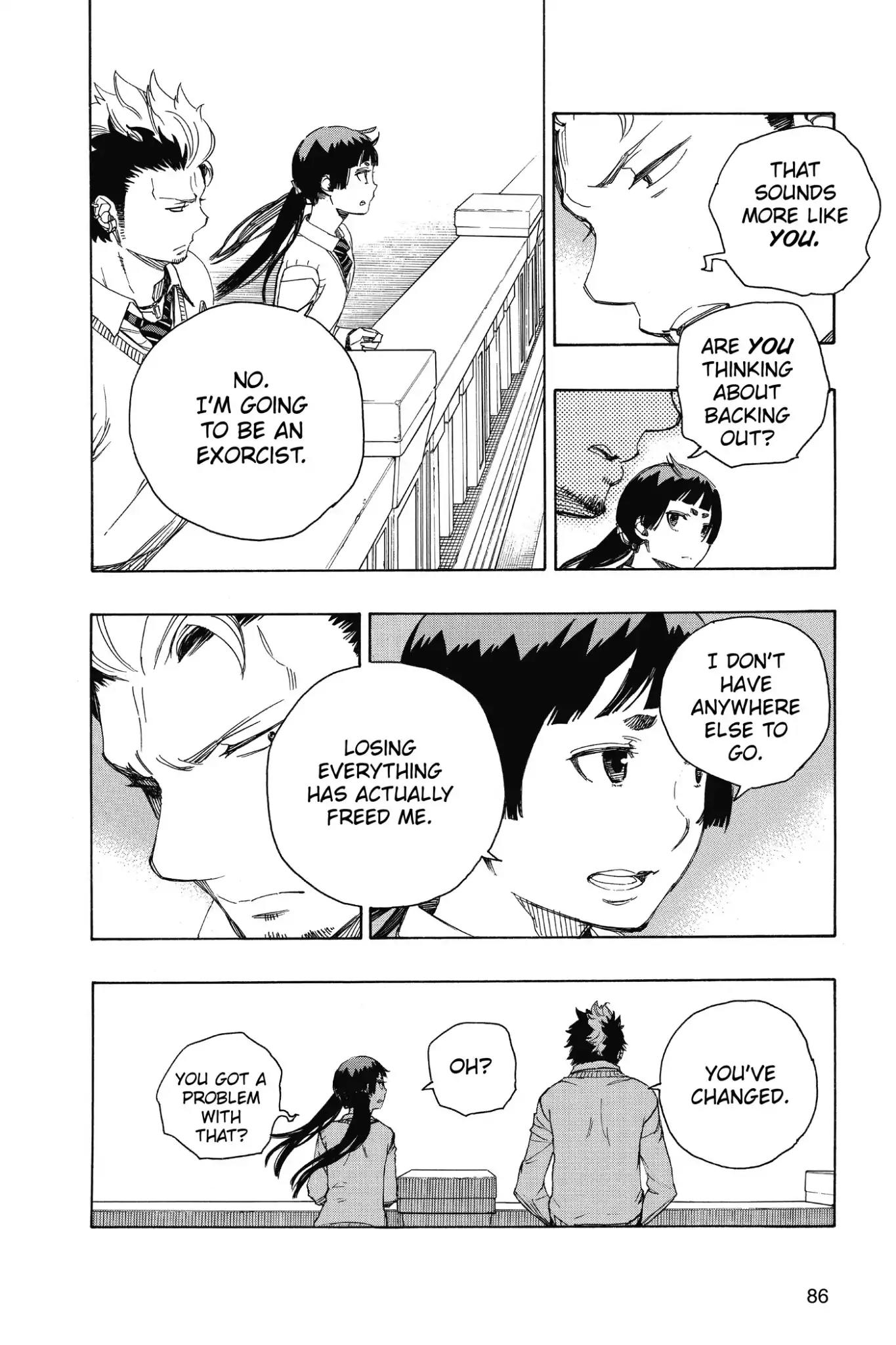 Ao no Exorcist Chapter 70 - Page 8