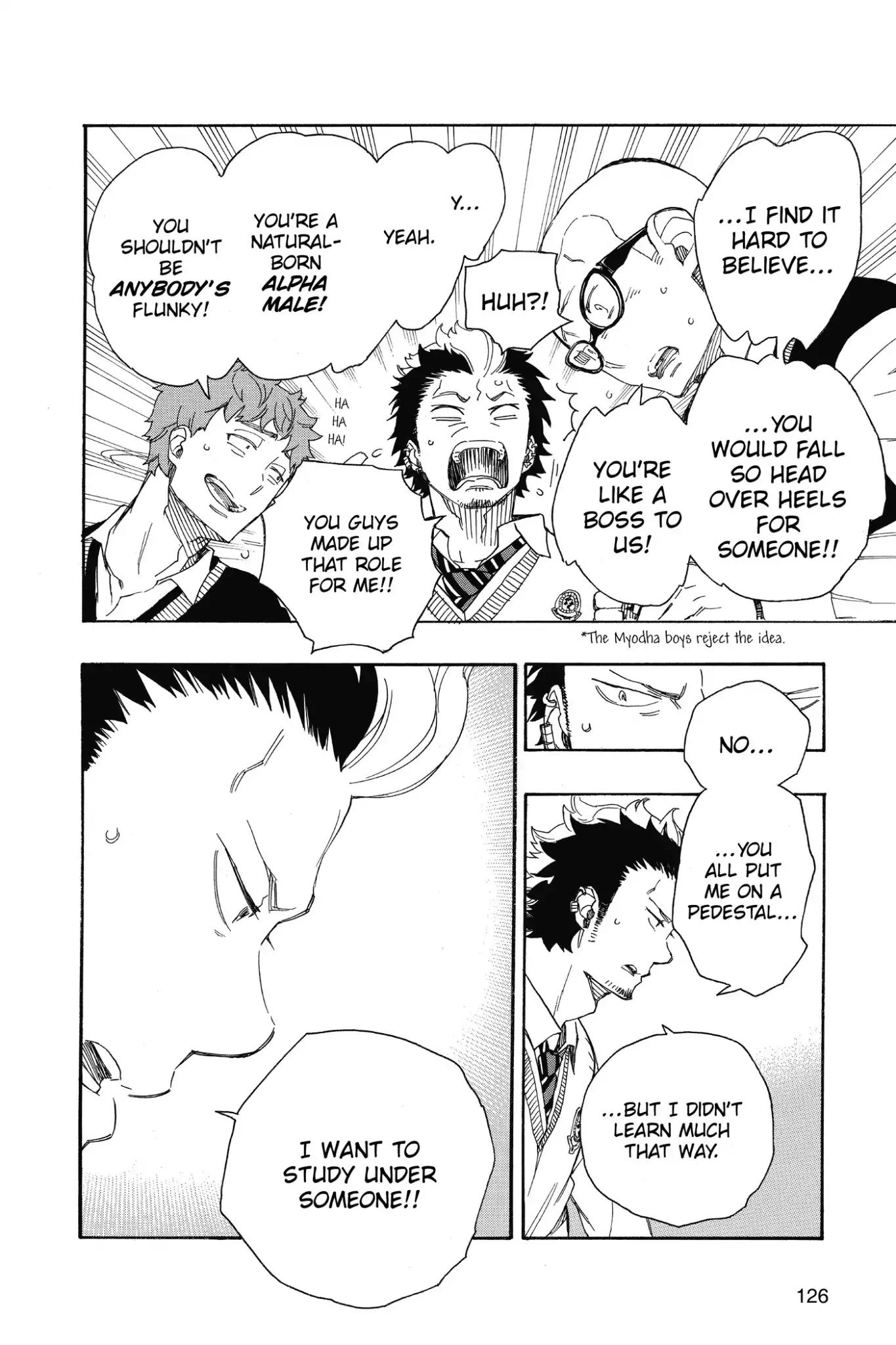 Ao no Exorcist Chapter 71 - Page 12