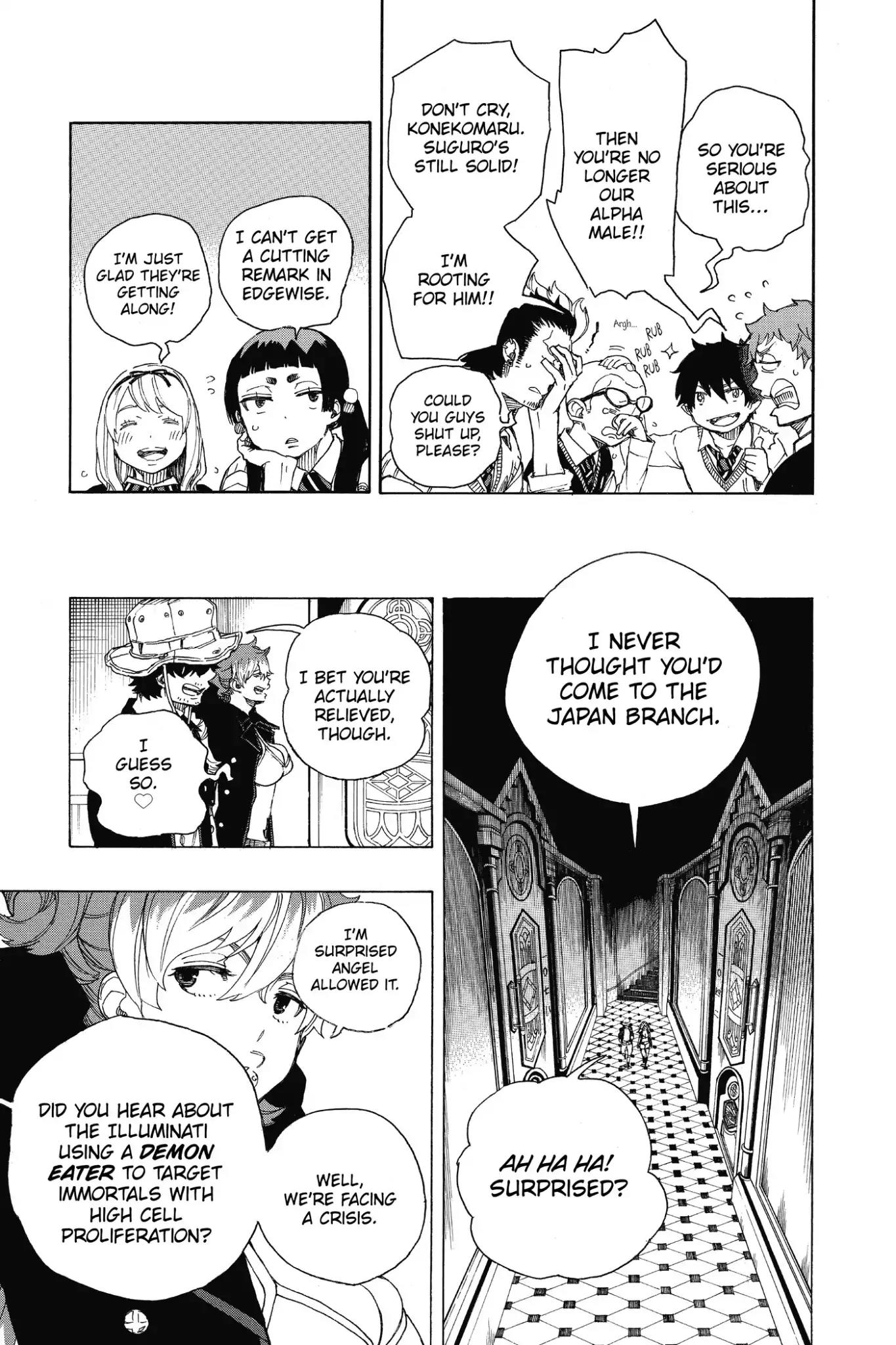 Ao no Exorcist Chapter 71 - Page 13
