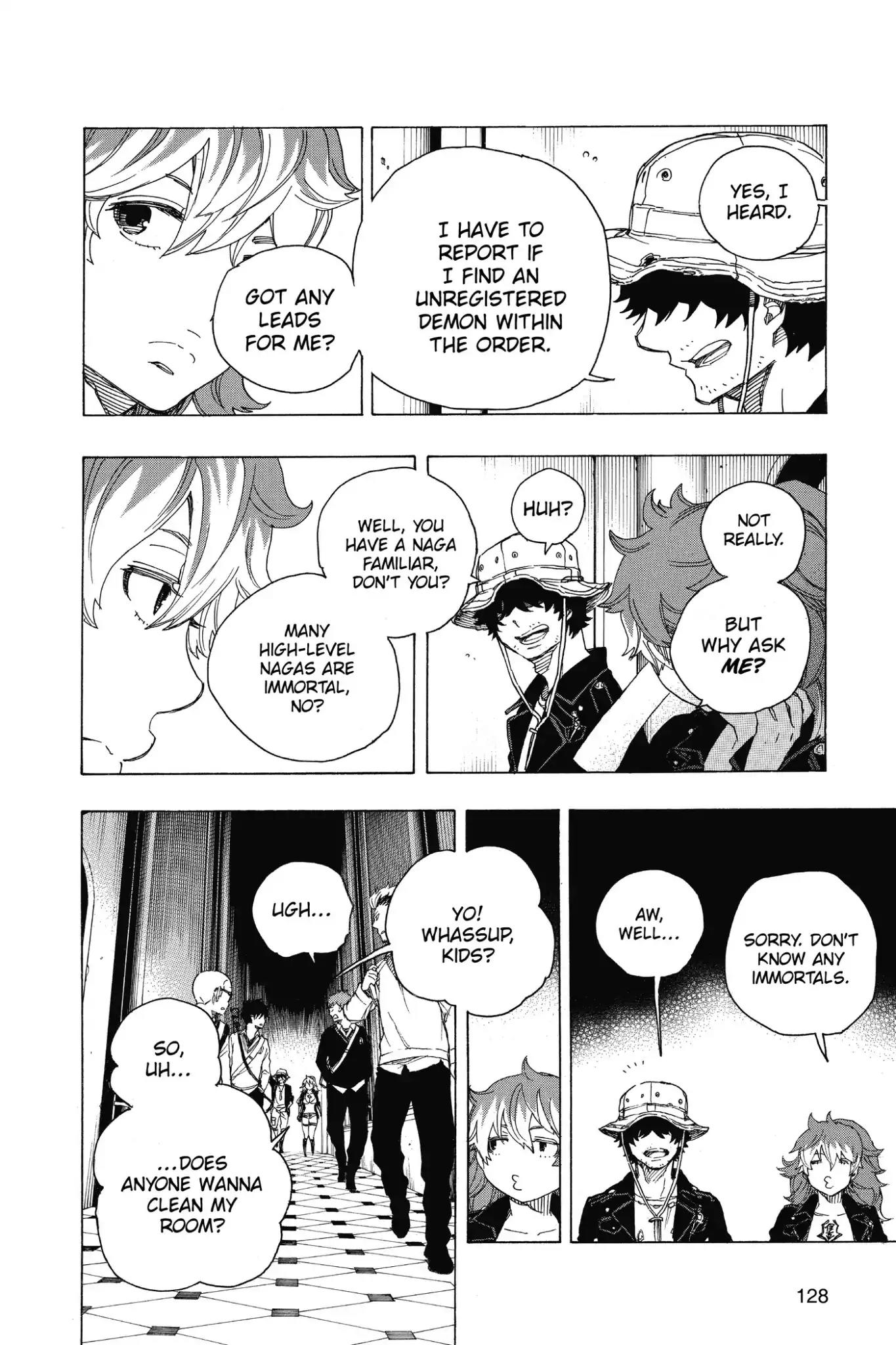 Ao no Exorcist Chapter 71 - Page 14