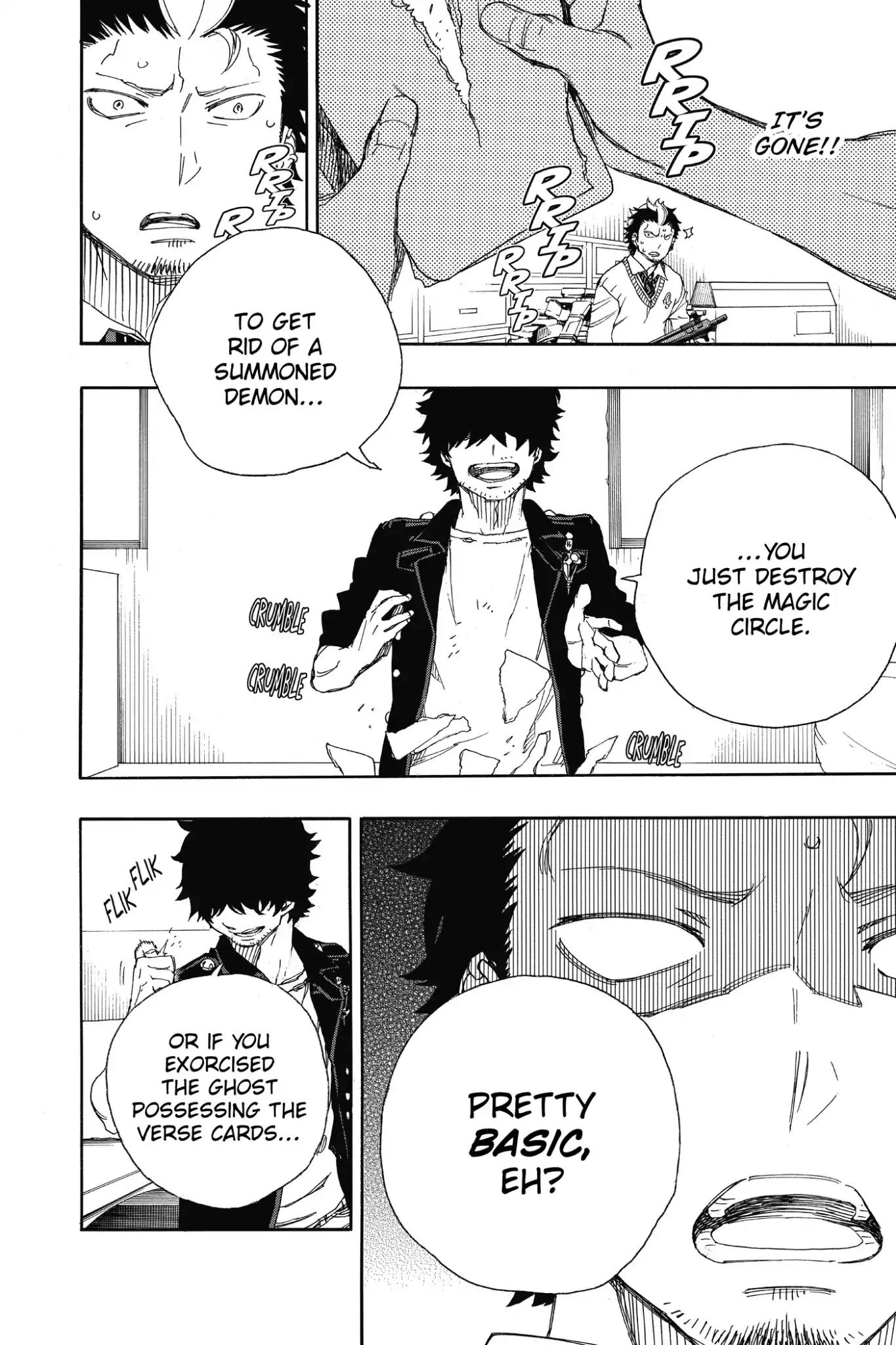 Ao no Exorcist Chapter 71 - Page 28