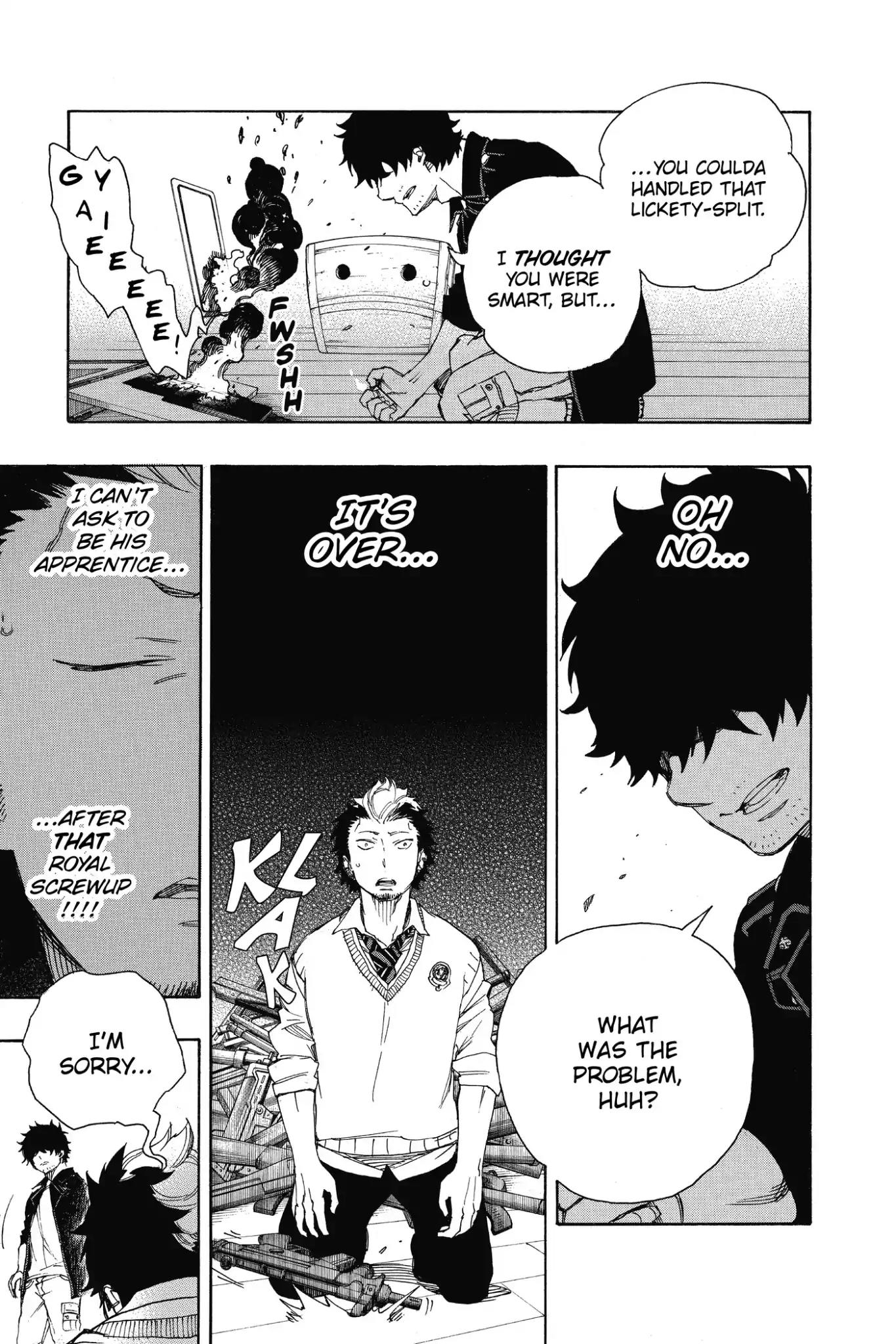 Ao no Exorcist Chapter 71 - Page 29