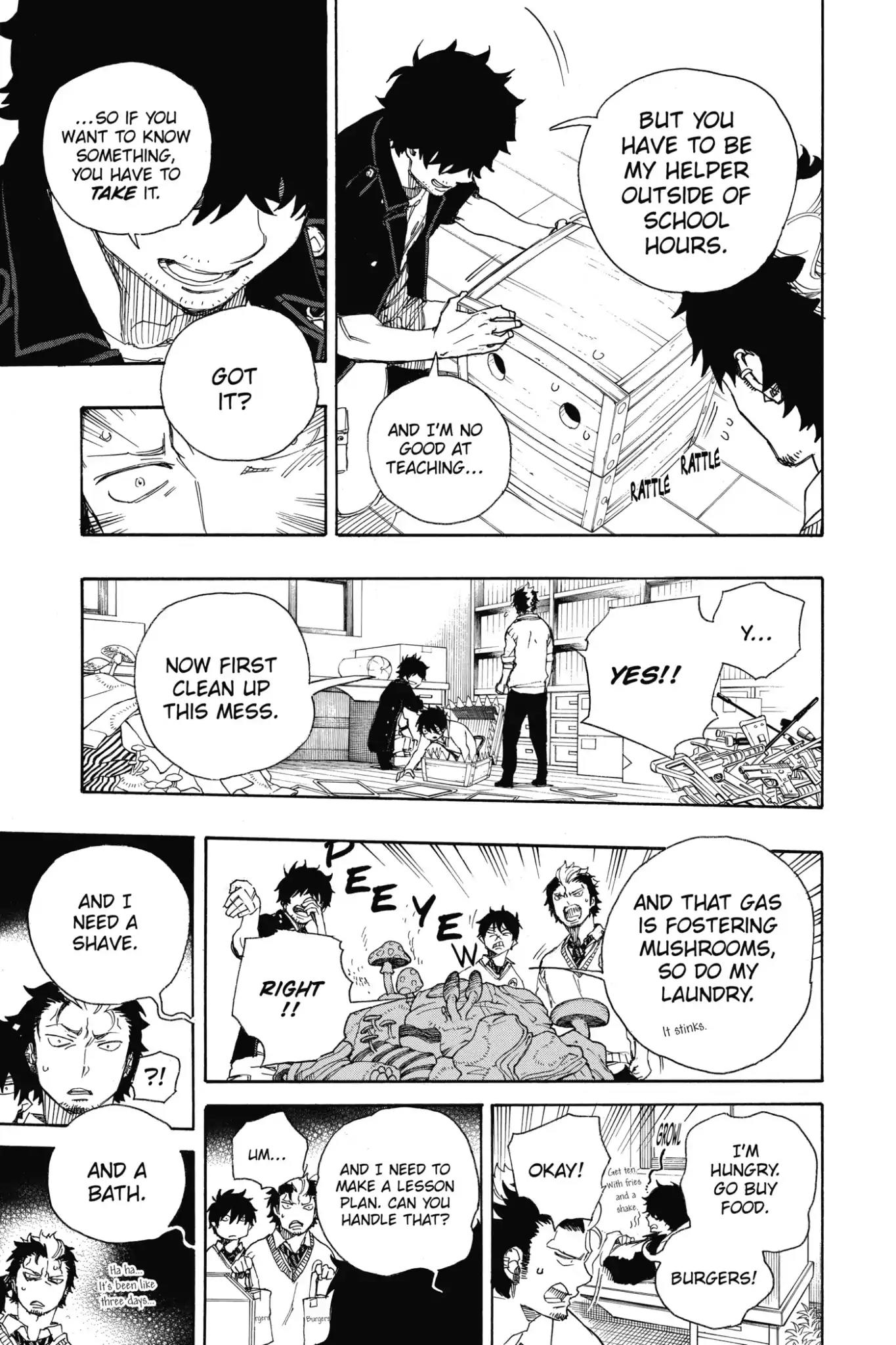 Ao no Exorcist Chapter 71 - Page 31