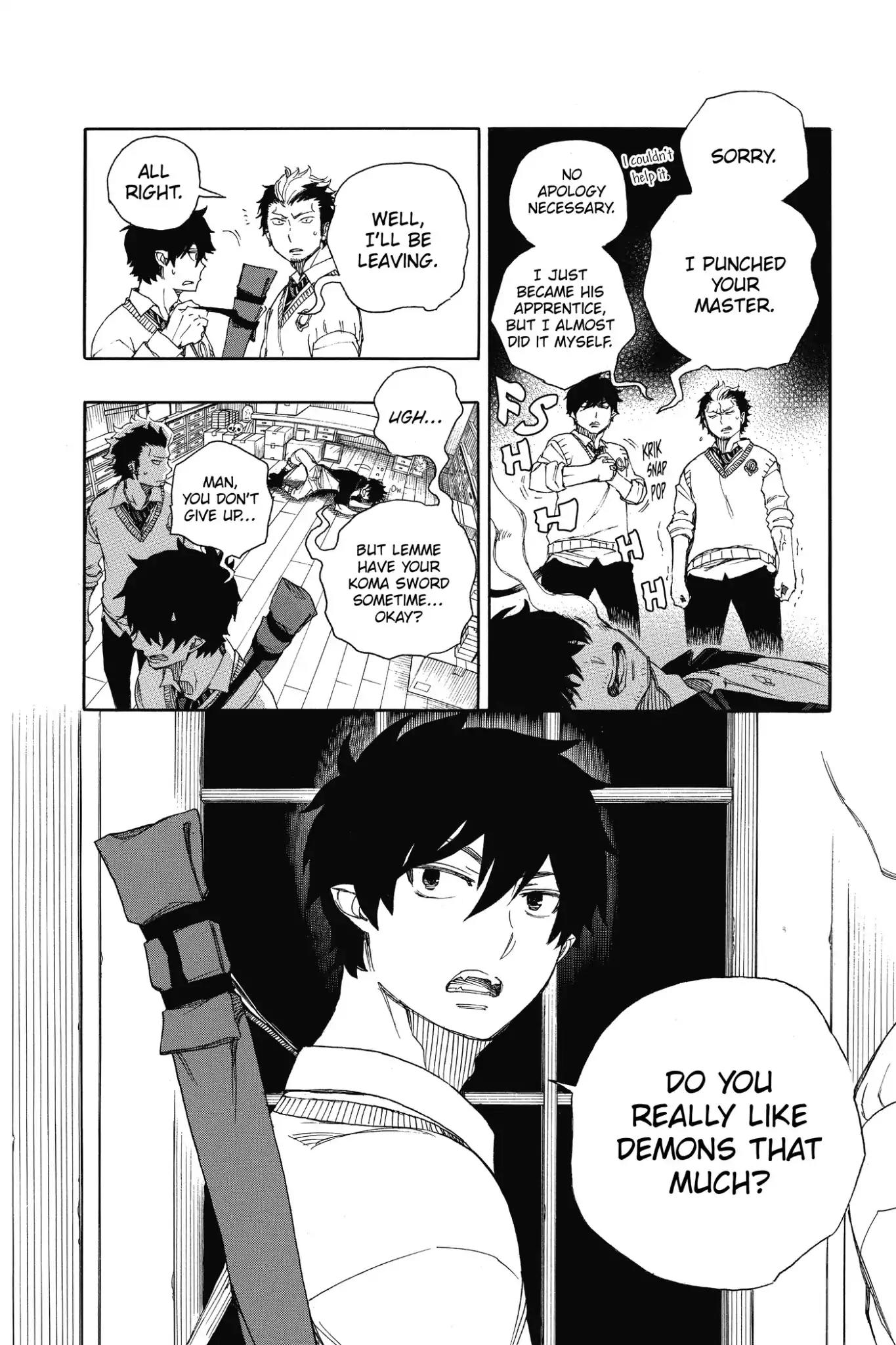 Ao no Exorcist Chapter 71 - Page 32