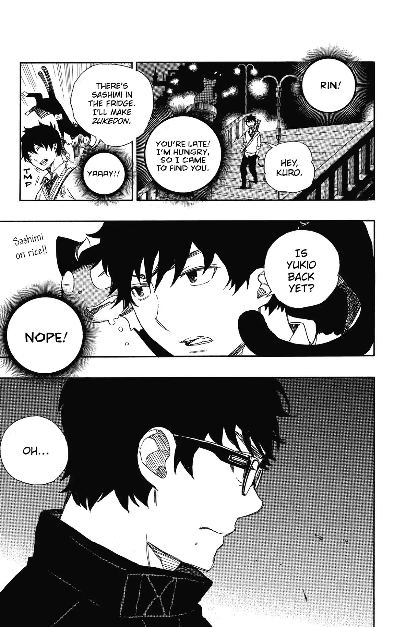 Ao no Exorcist Chapter 71 - Page 35