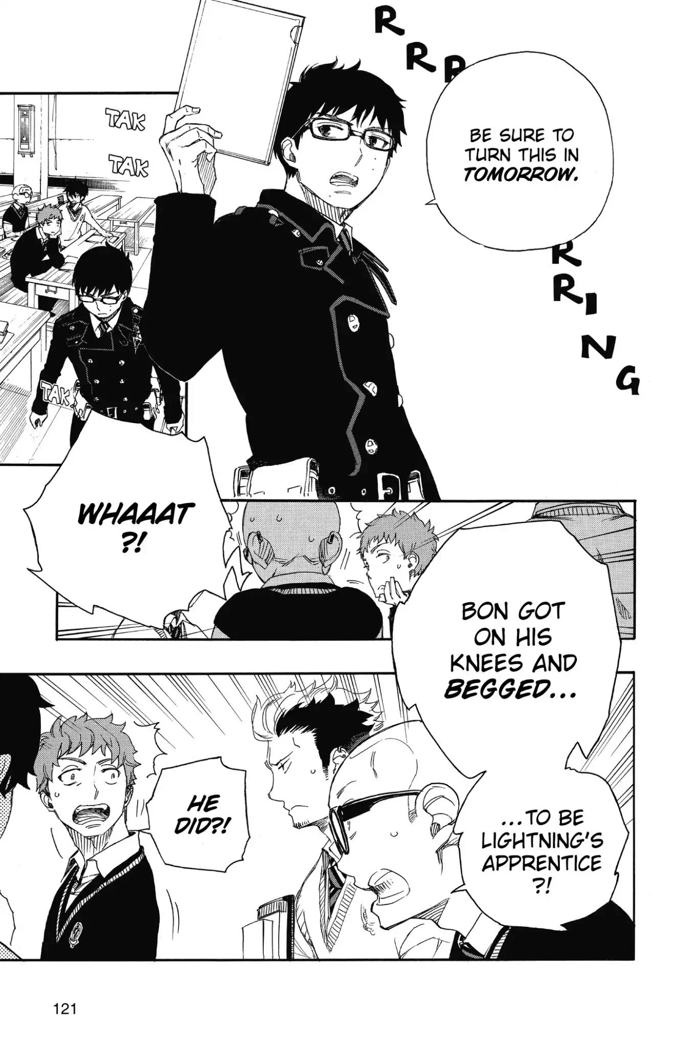 Ao no Exorcist Chapter 71 - Page 7