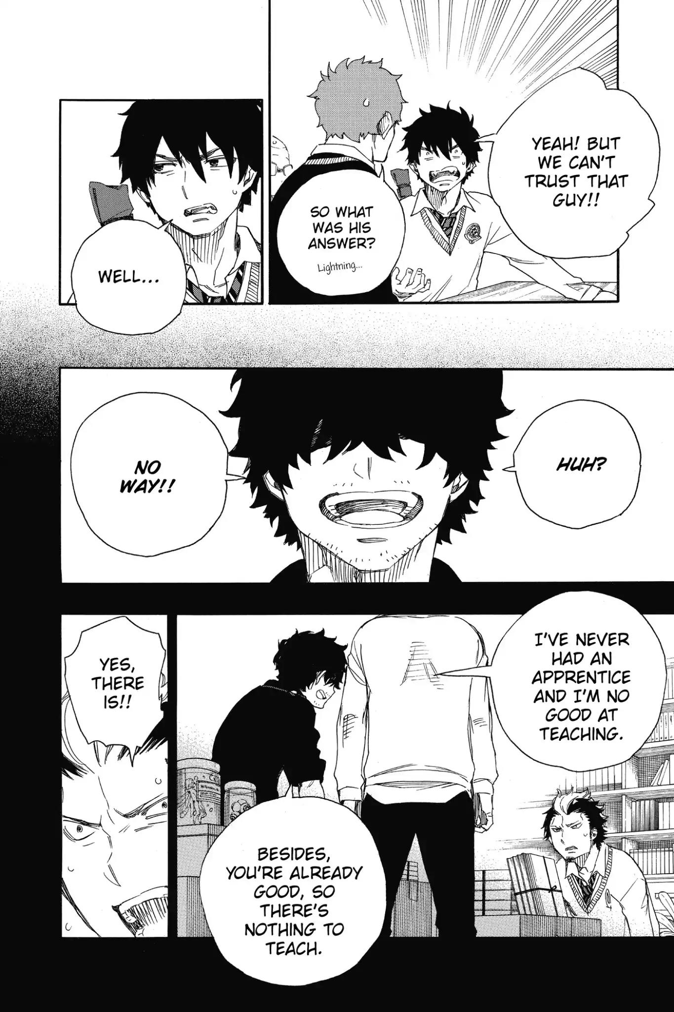 Ao no Exorcist Chapter 71 - Page 8