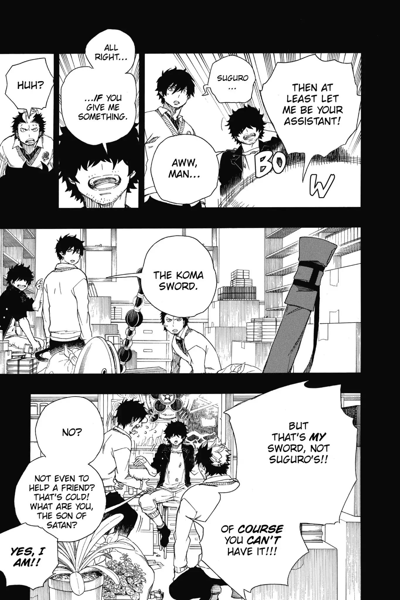 Ao no Exorcist Chapter 71 - Page 9