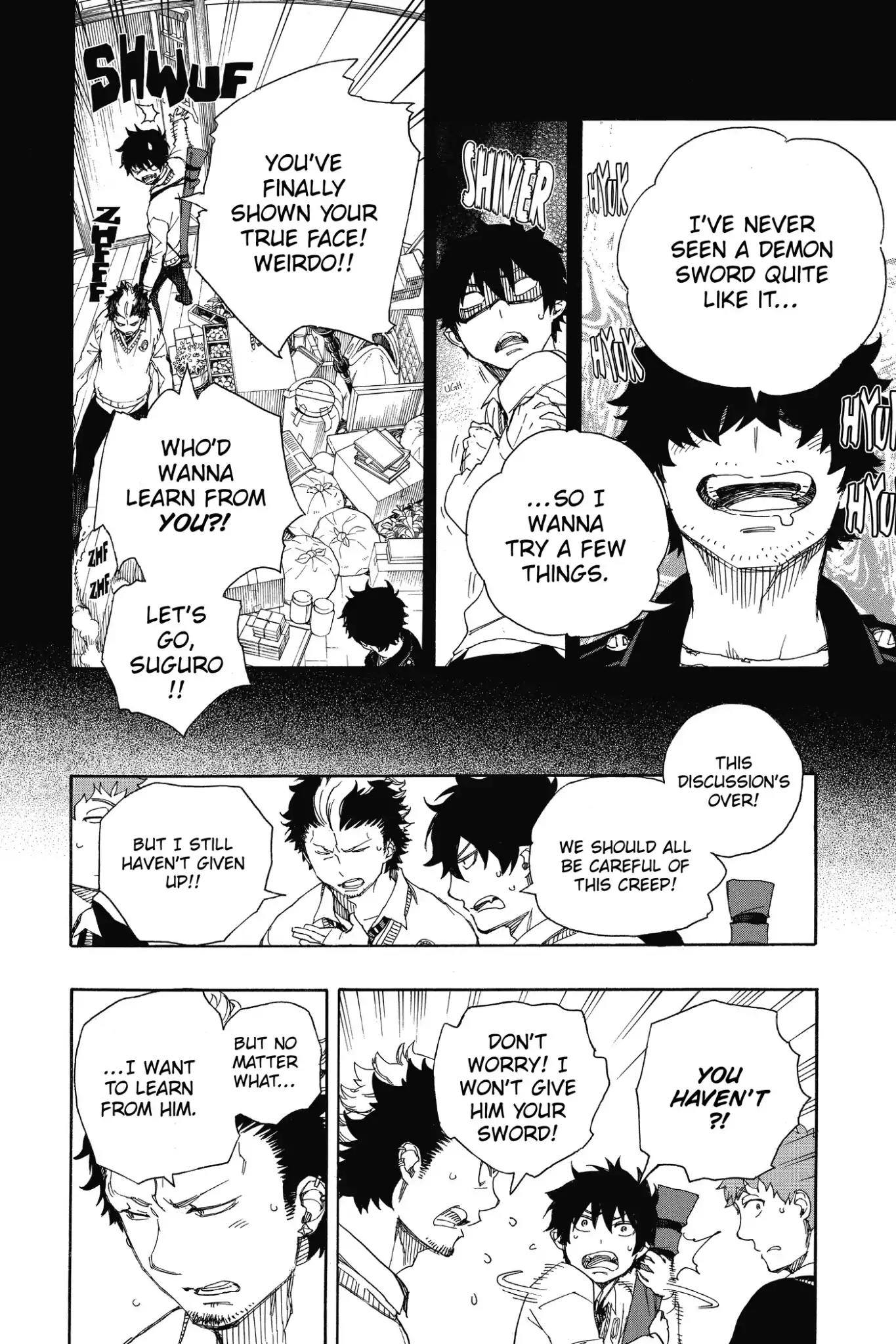 Ao no Exorcist Chapter 71 - Page 10