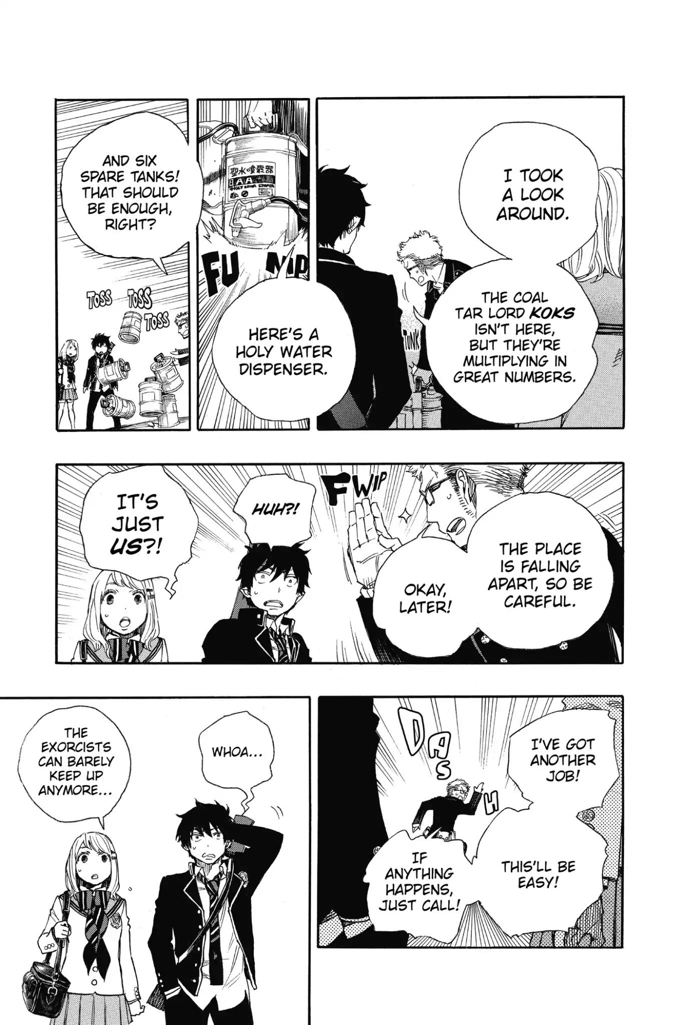 Ao no Exorcist Chapter 73 - Page 13