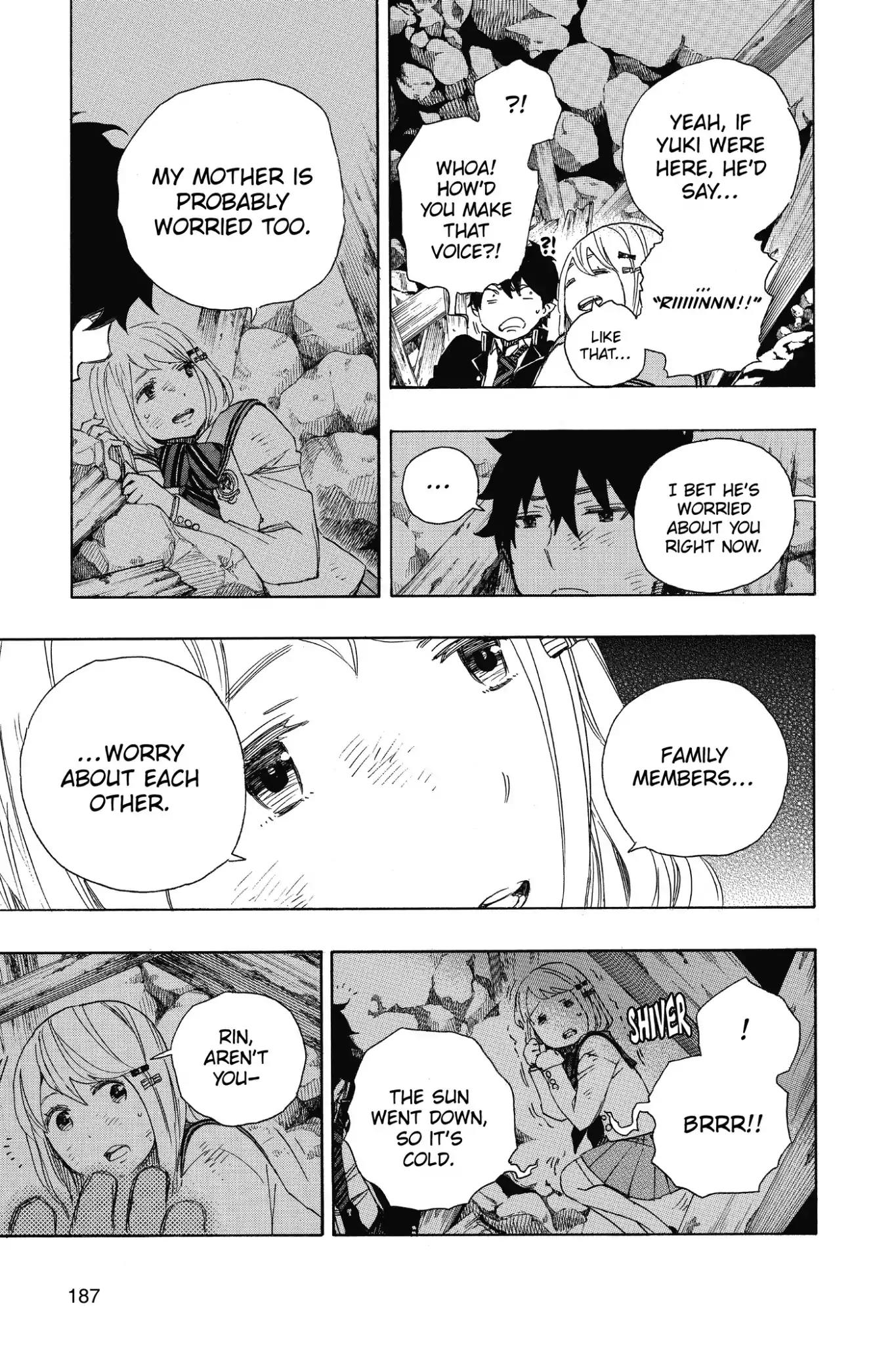 Ao no Exorcist Chapter 73 - Page 21