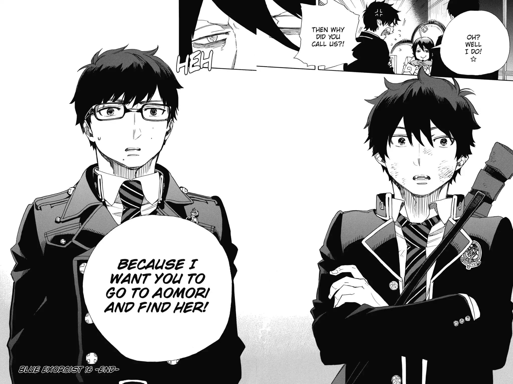 Ao no Exorcist Chapter 73 - Page 34