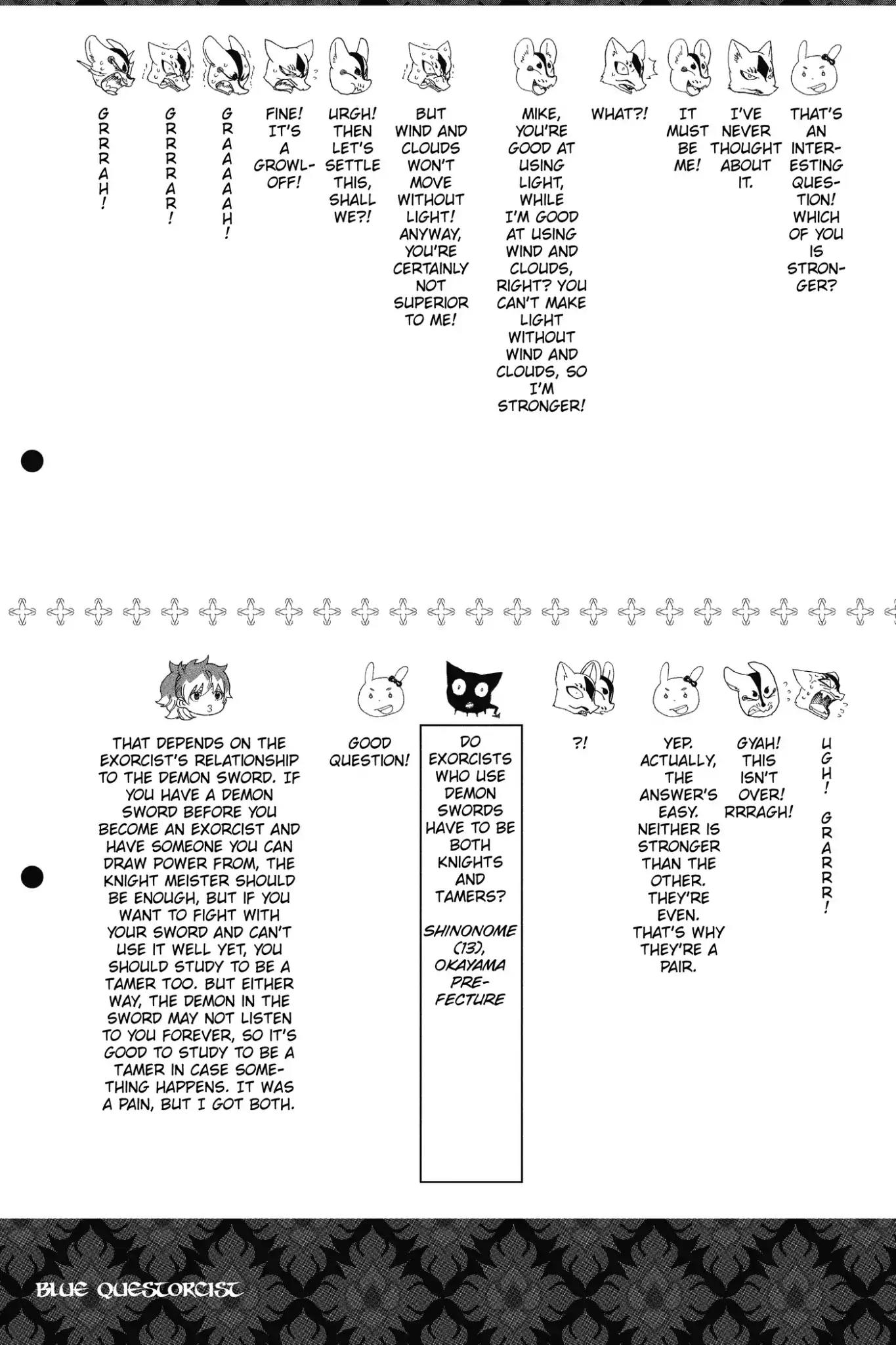 Ao no Exorcist Chapter 73 - Page 38
