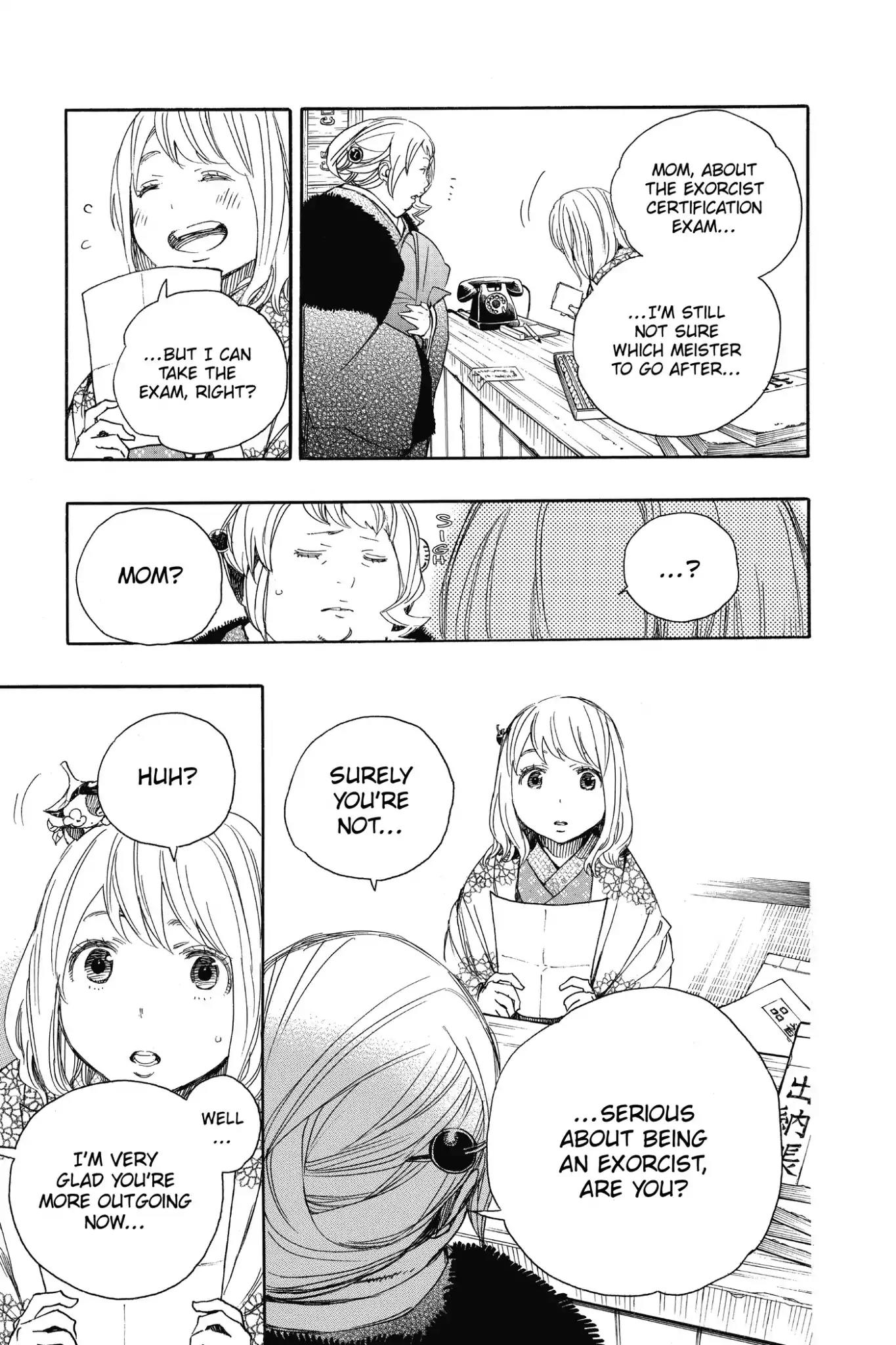 Ao no Exorcist Chapter 73 - Page 9