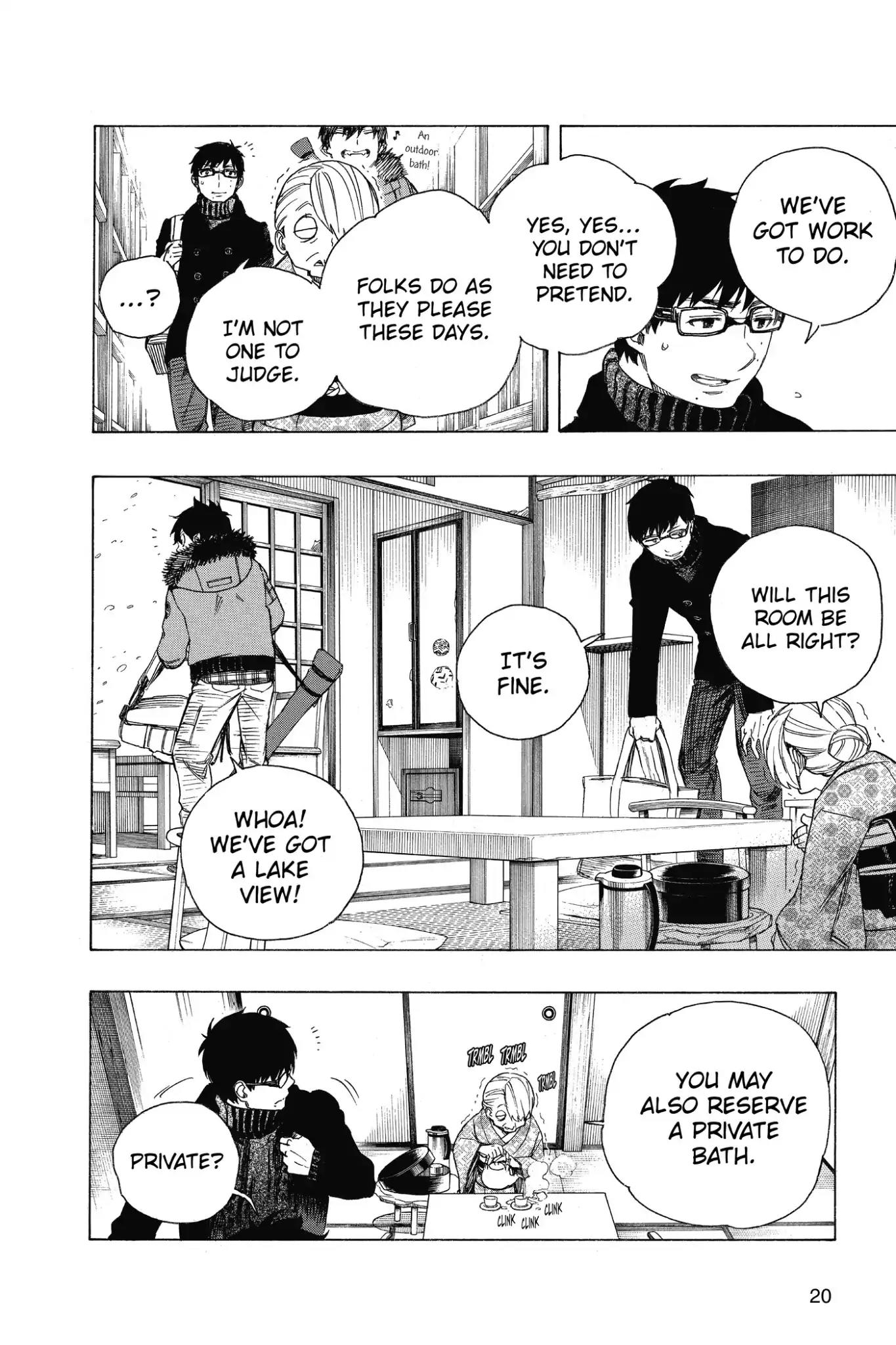 Ao no Exorcist Chapter 74 - Page 21