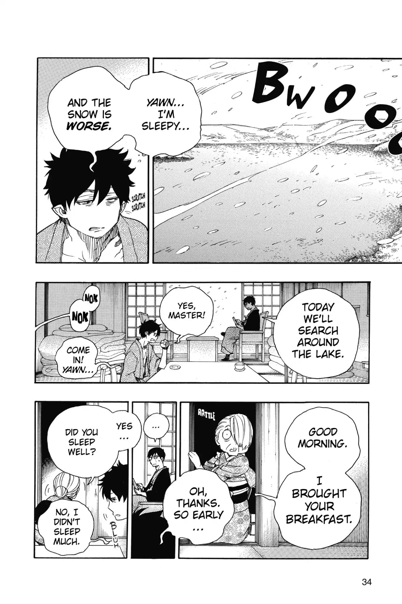 Ao no Exorcist Chapter 74 - Page 35