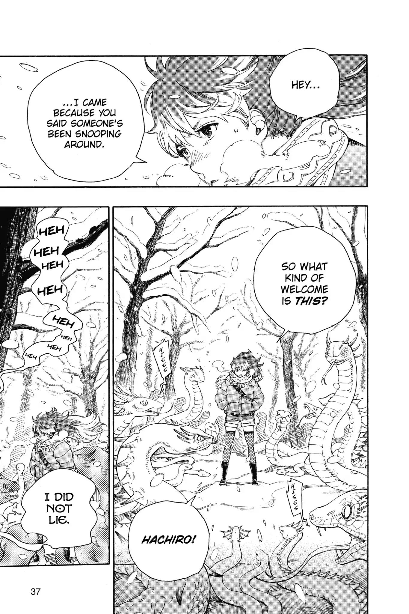 Ao no Exorcist Chapter 74 - Page 38