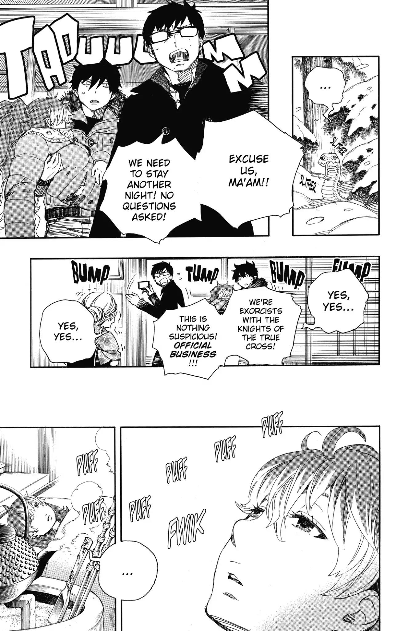 Ao no Exorcist Chapter 75 - Page 20