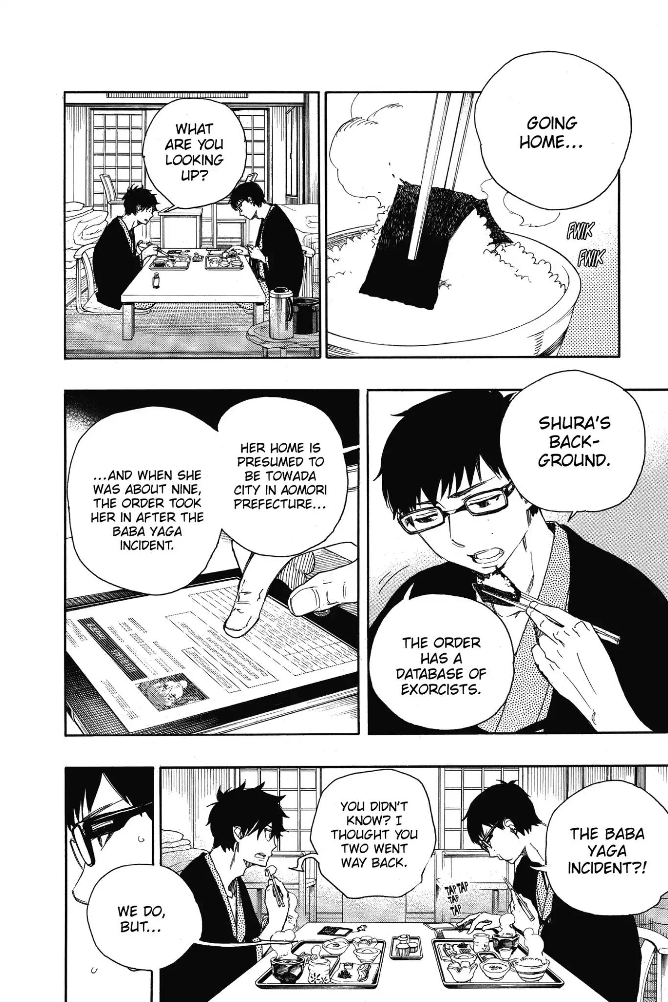 Ao no Exorcist Chapter 75 - Page 4