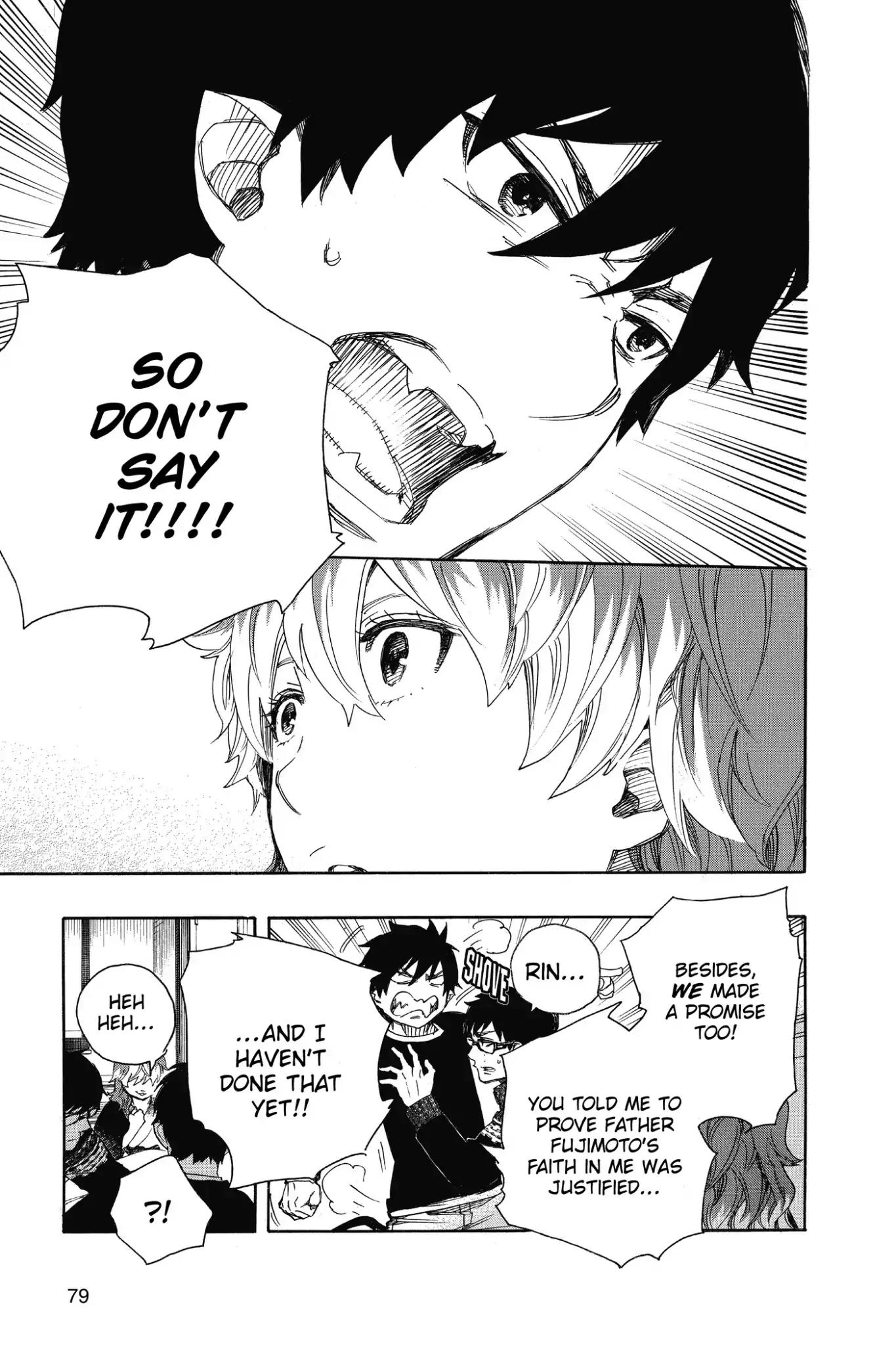 Ao no Exorcist Chapter 76 - Page 15