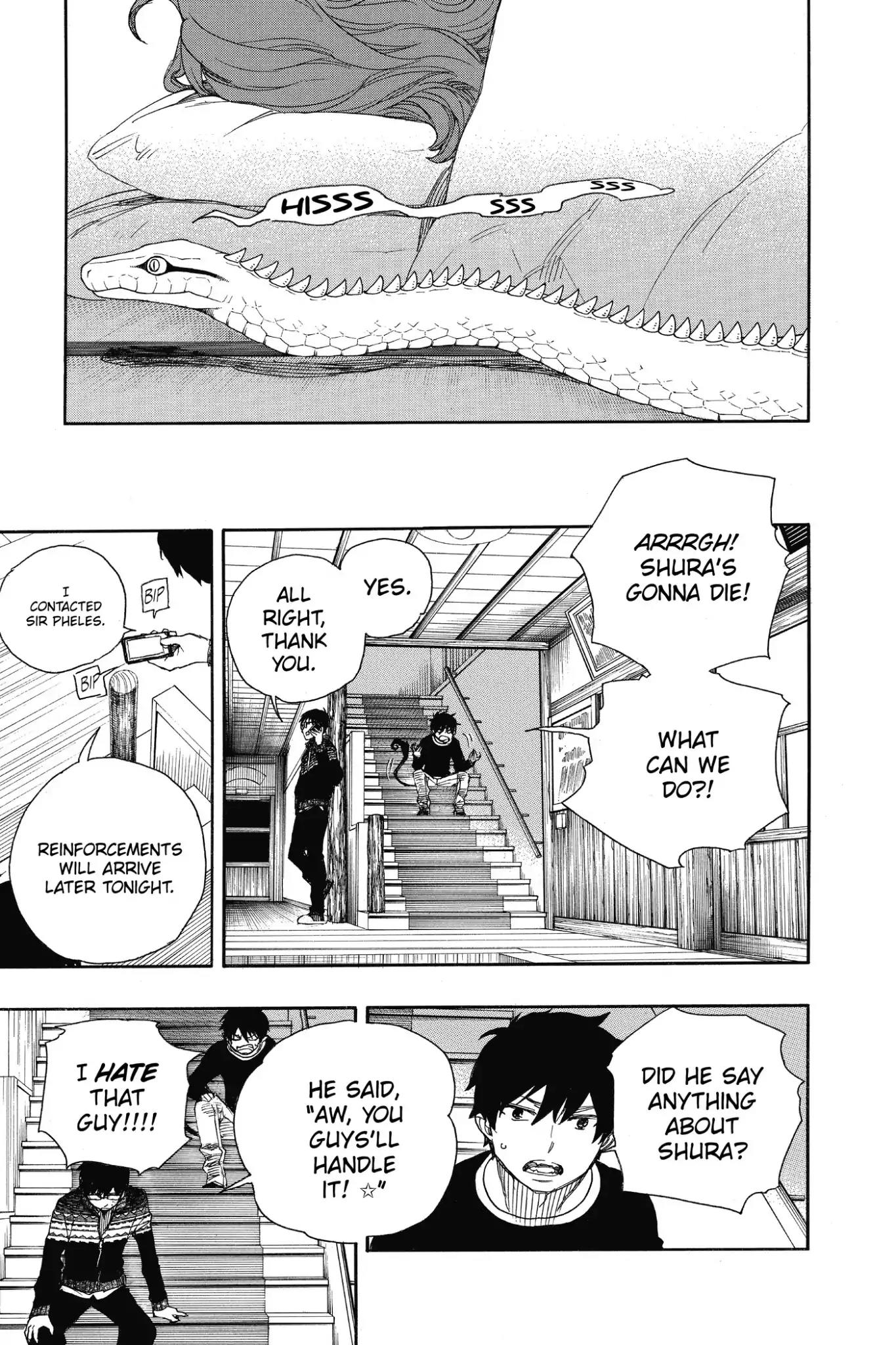 Ao no Exorcist Chapter 76 - Page 19