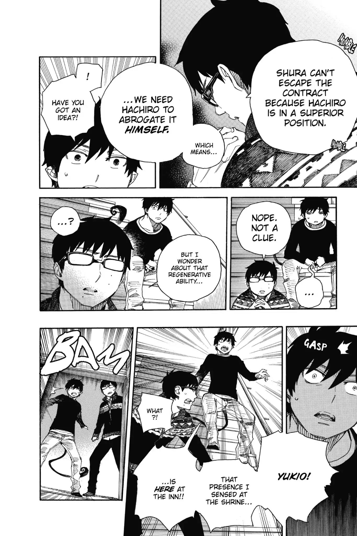Ao no Exorcist Chapter 76 - Page 20